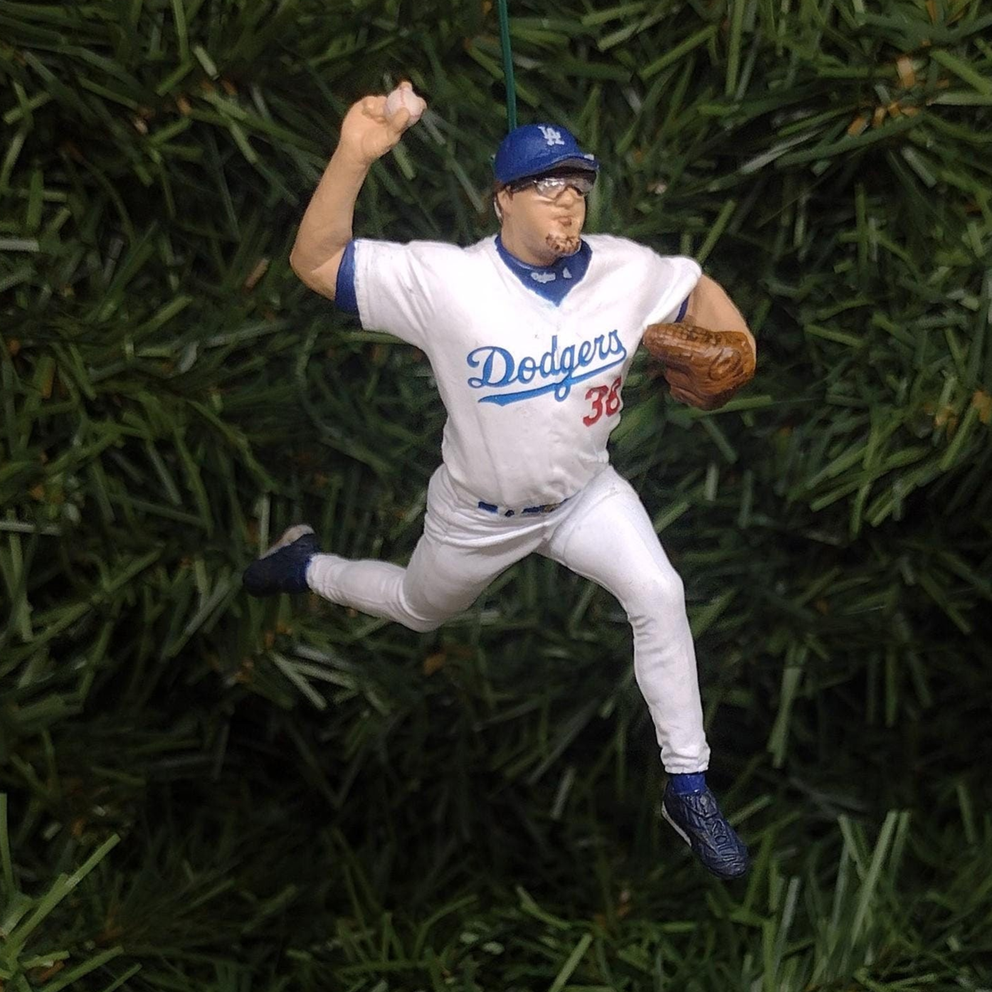 LOS ANGELES DODGERS Ornament Eric Gagne Christmas Tree Decoration Mlb Baseball Unique Gift Idea