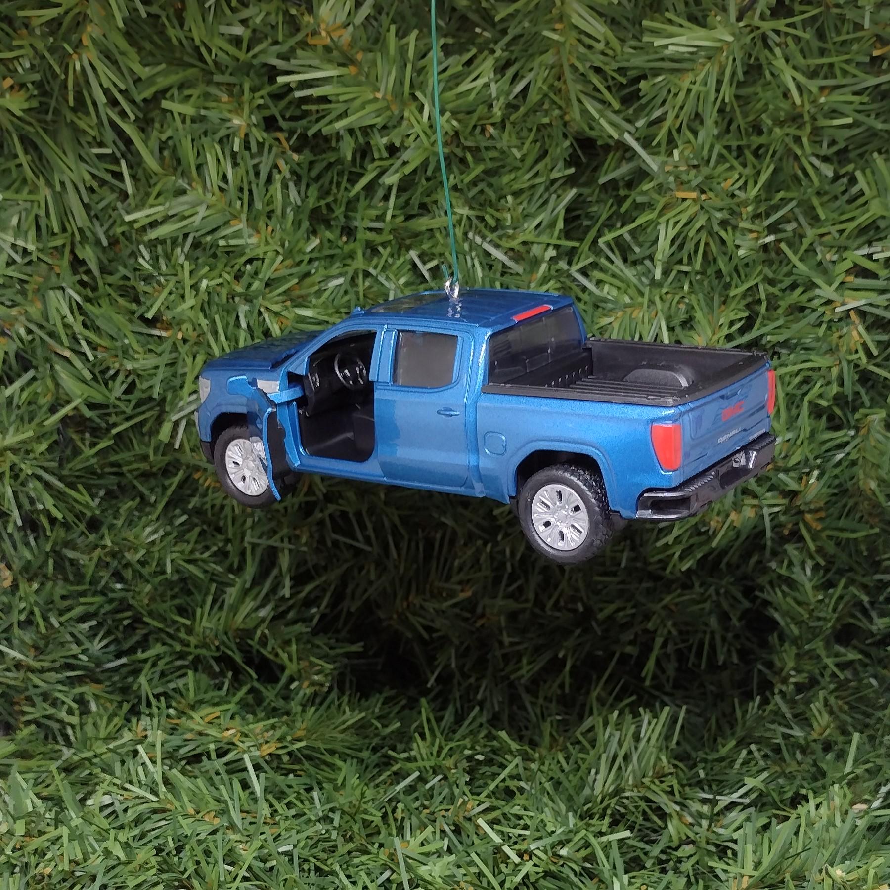 GMC SIERRA DENALI Ornament Christmas Tree Decoration Fun Automotive Xmas Gift Idea 5 Inch 2019 Pickup Truck