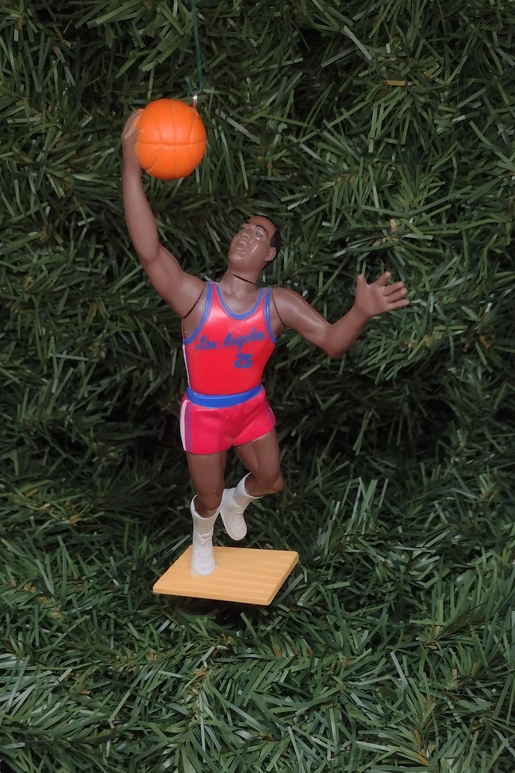 LOS ANGELES CLIPPERS Christmas Ornaments Danny Manning Pooh Richardson Loy Vaught Unique Xmas Tree Decoration Nba Basketball