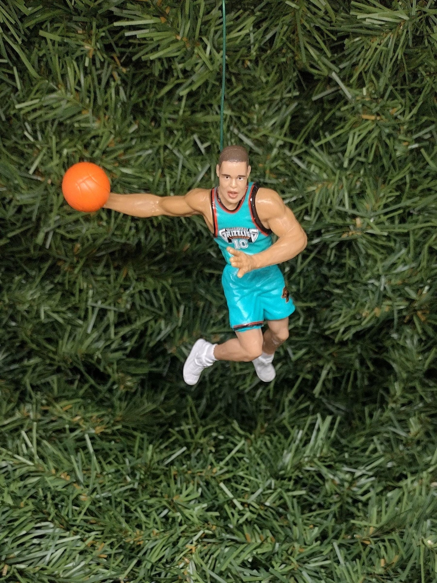 VANCOUVER GRIZZLIES Christmas Ornaments Mike Bibby Bryant Reeves Shareef Abdur-Rahim Unique Xmas Tree Decoration Nba Basketball