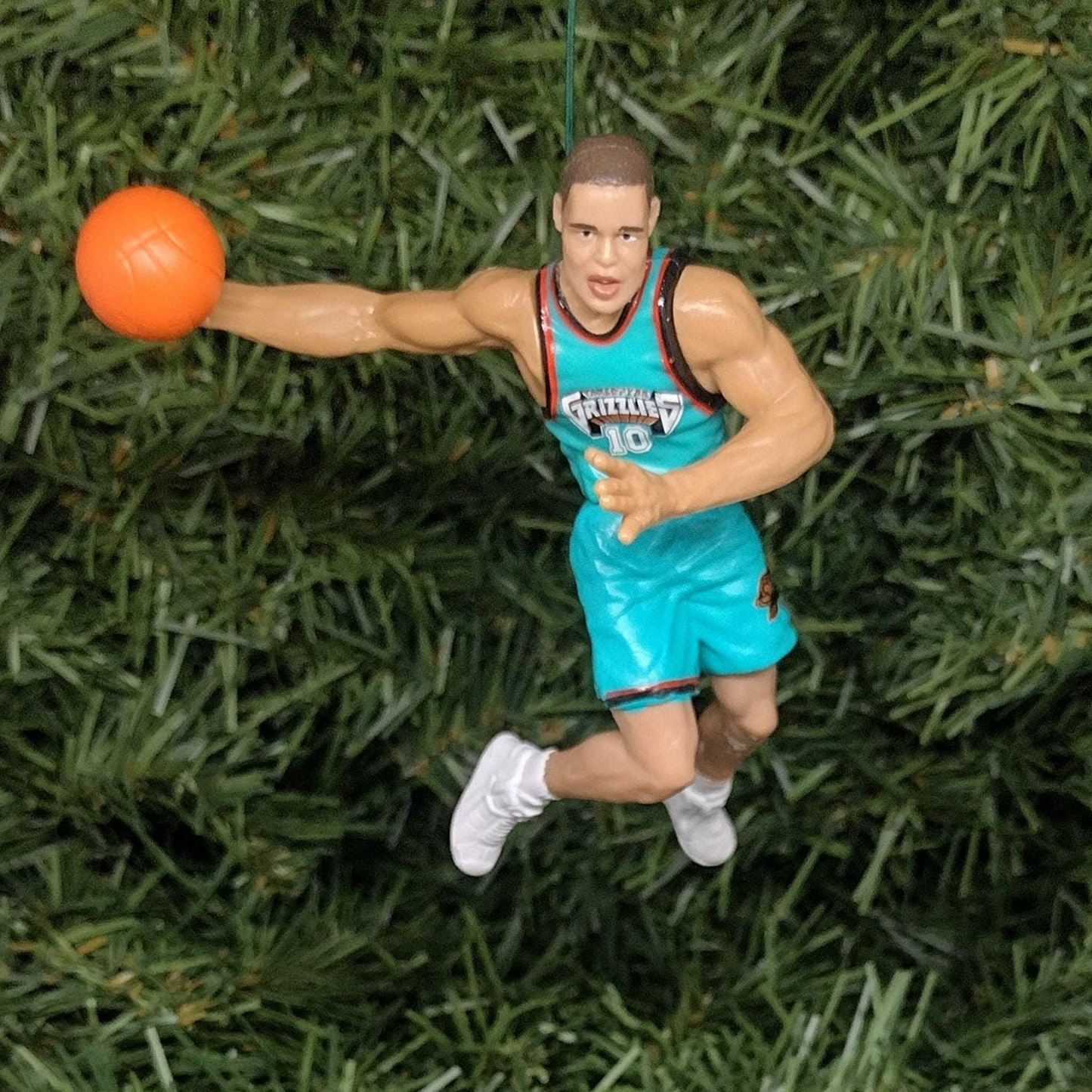 VANCOUVER GRIZZLIES Christmas Ornaments Mike Bibby Bryant Reeves Shareef Abdur-Rahim Unique Xmas Tree Decoration Nba Basketball