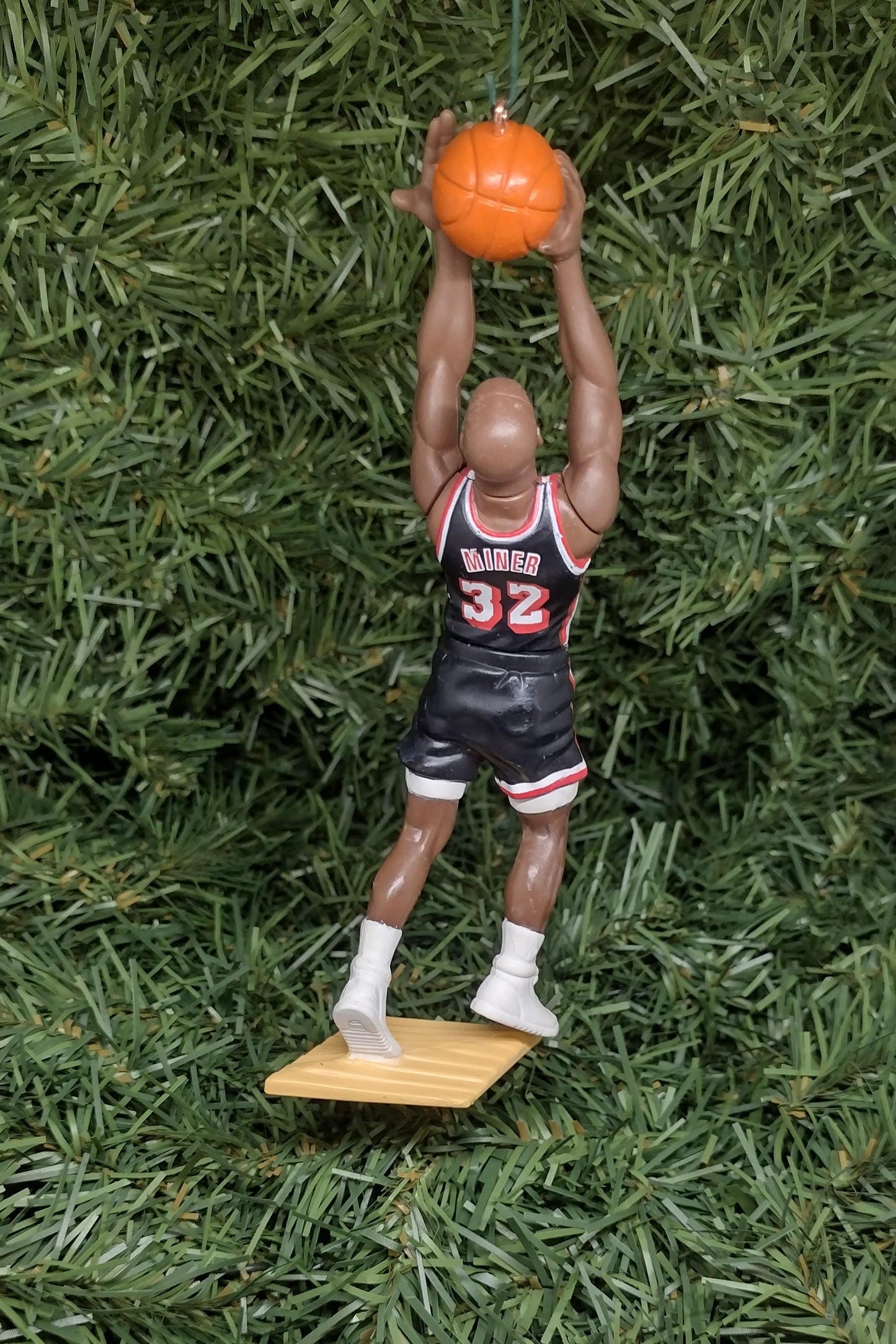 MIAMI HEAT Ornaments Christmas Tree Decoration Alonzo Mourning Harold Minor NBA Unique Gift Idea