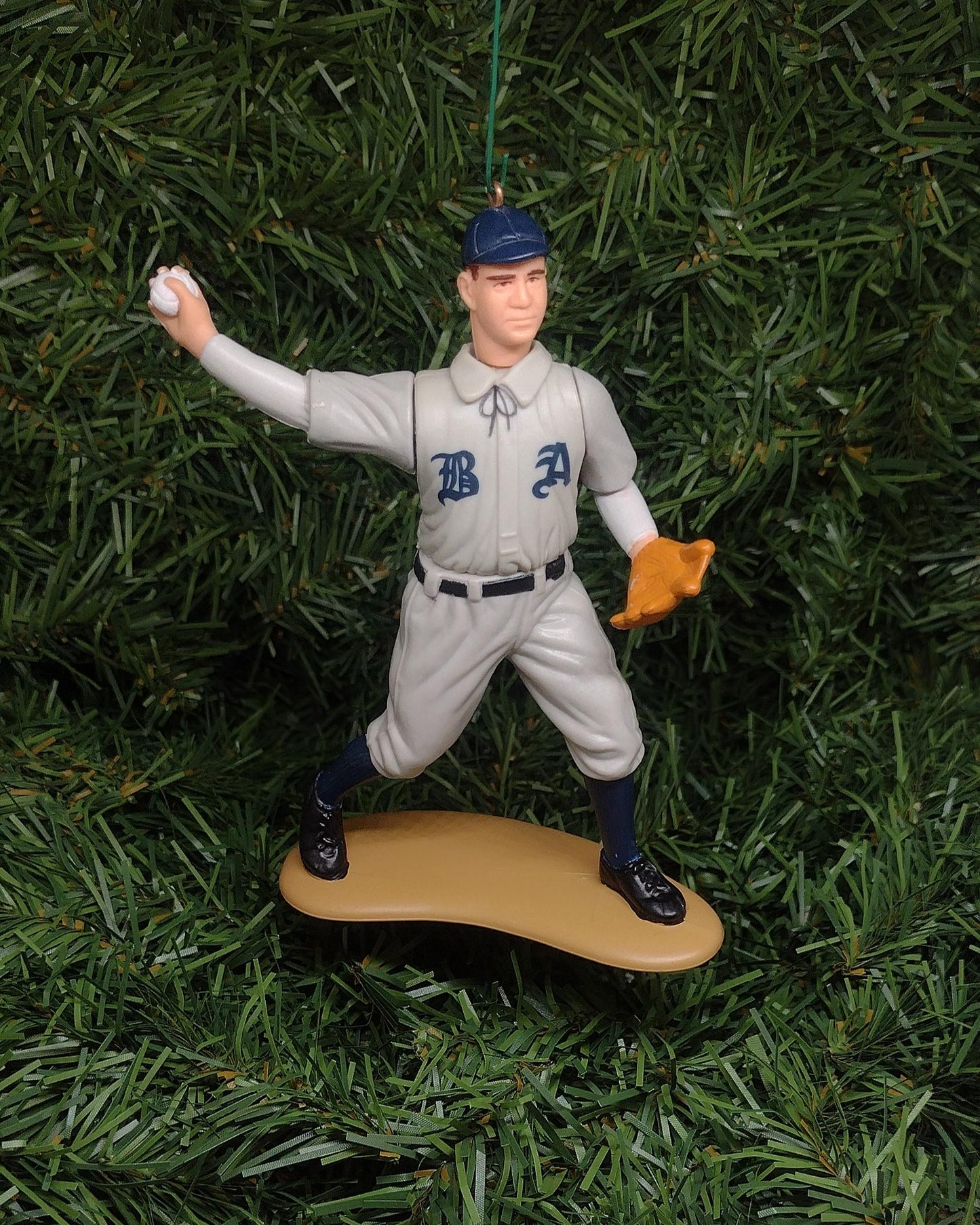 BOSTON AMERICANS (Red Sox) ornament Cy Young Christmas tree decoration MLB baseball unique Xmas gift idea