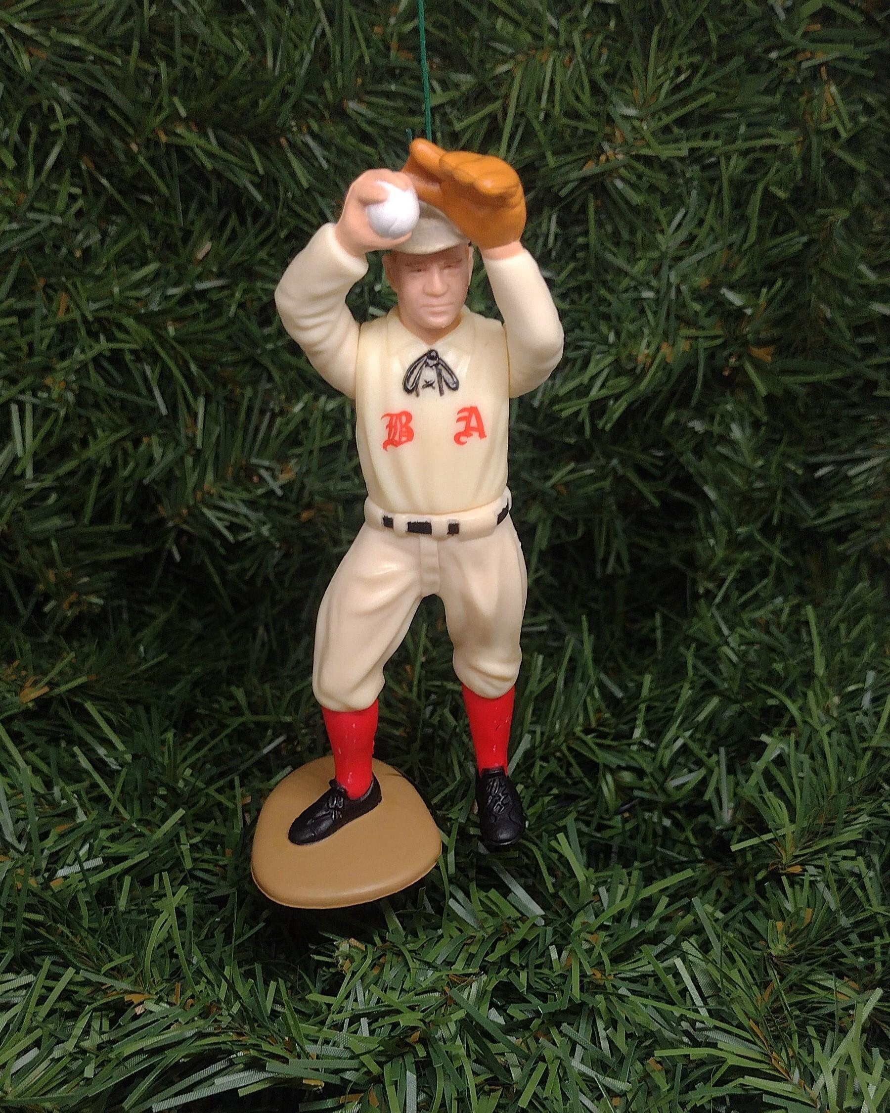 BOSTON AMERICANS (Red Sox) ornament Cy Young Christmas tree decoration MLB baseball unique Xmas gift idea