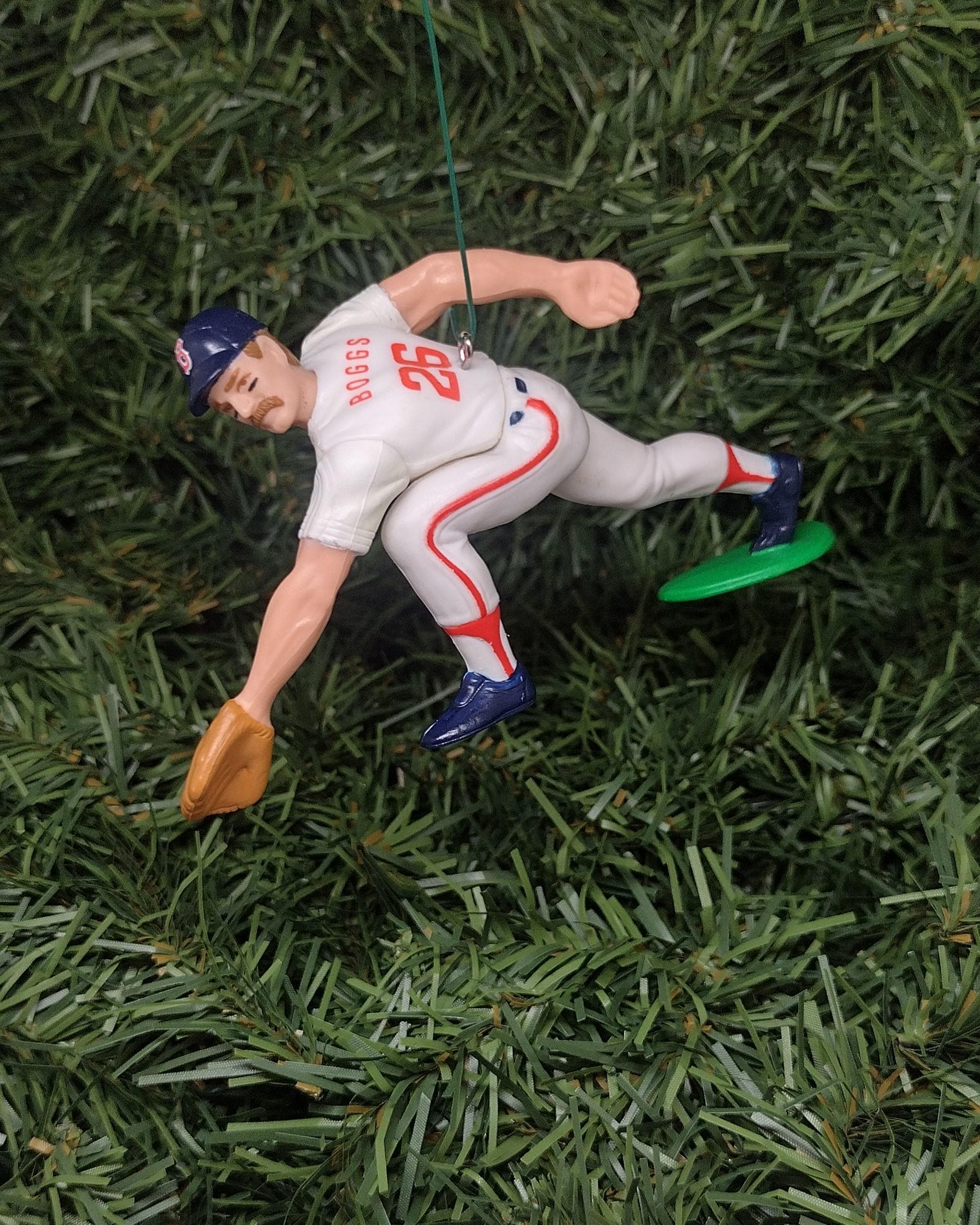 BOSTON RED SOX Christmas Ornaments Wade Boggs/Pedro Martinez/Lee Smith/Dwight Evans Mlb Baseball Xmas Figure Unique Gift Idea