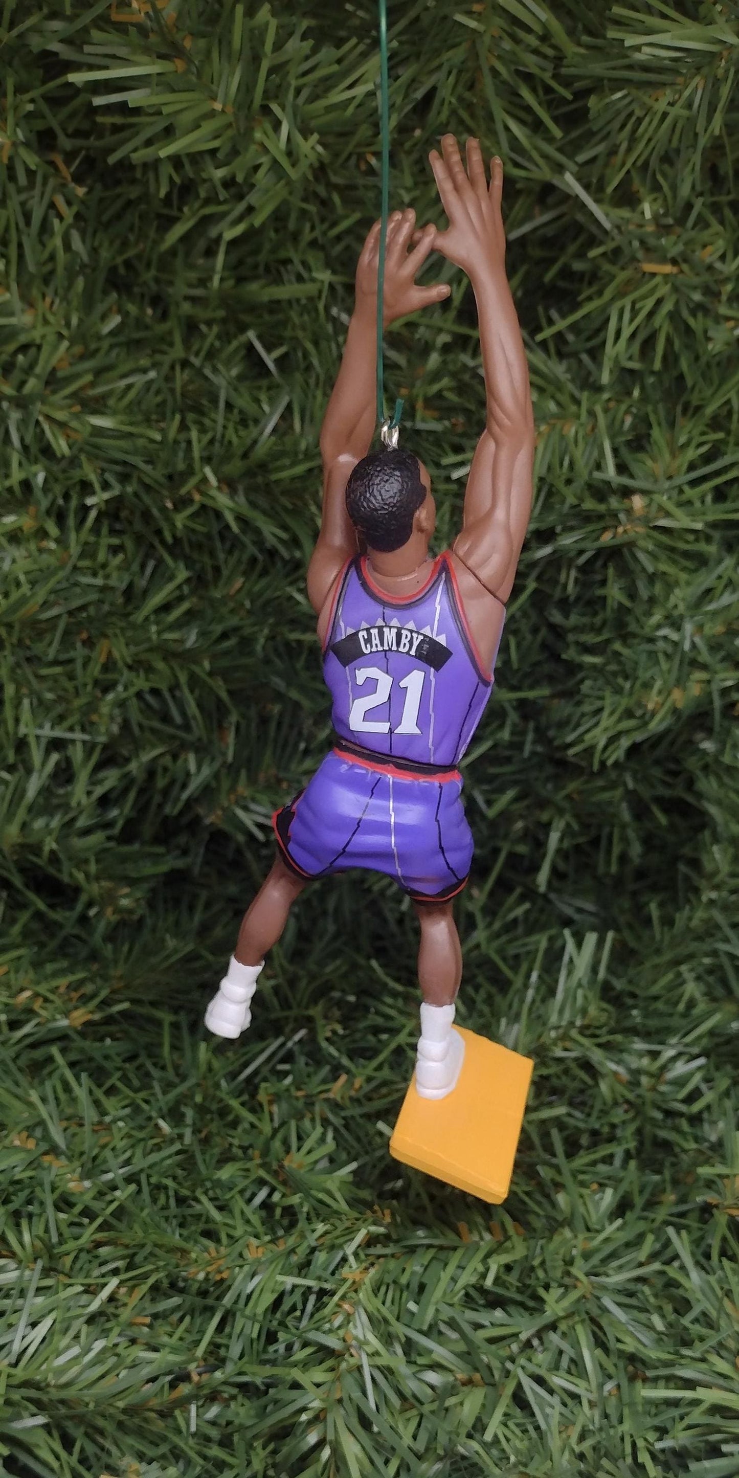 TORONTO RAPTORS Ornament Christmas Gift Idea Vince Carter Marcus Camby Damon Stoudamire NBA Basketball Unique Xmas Tree Decoration