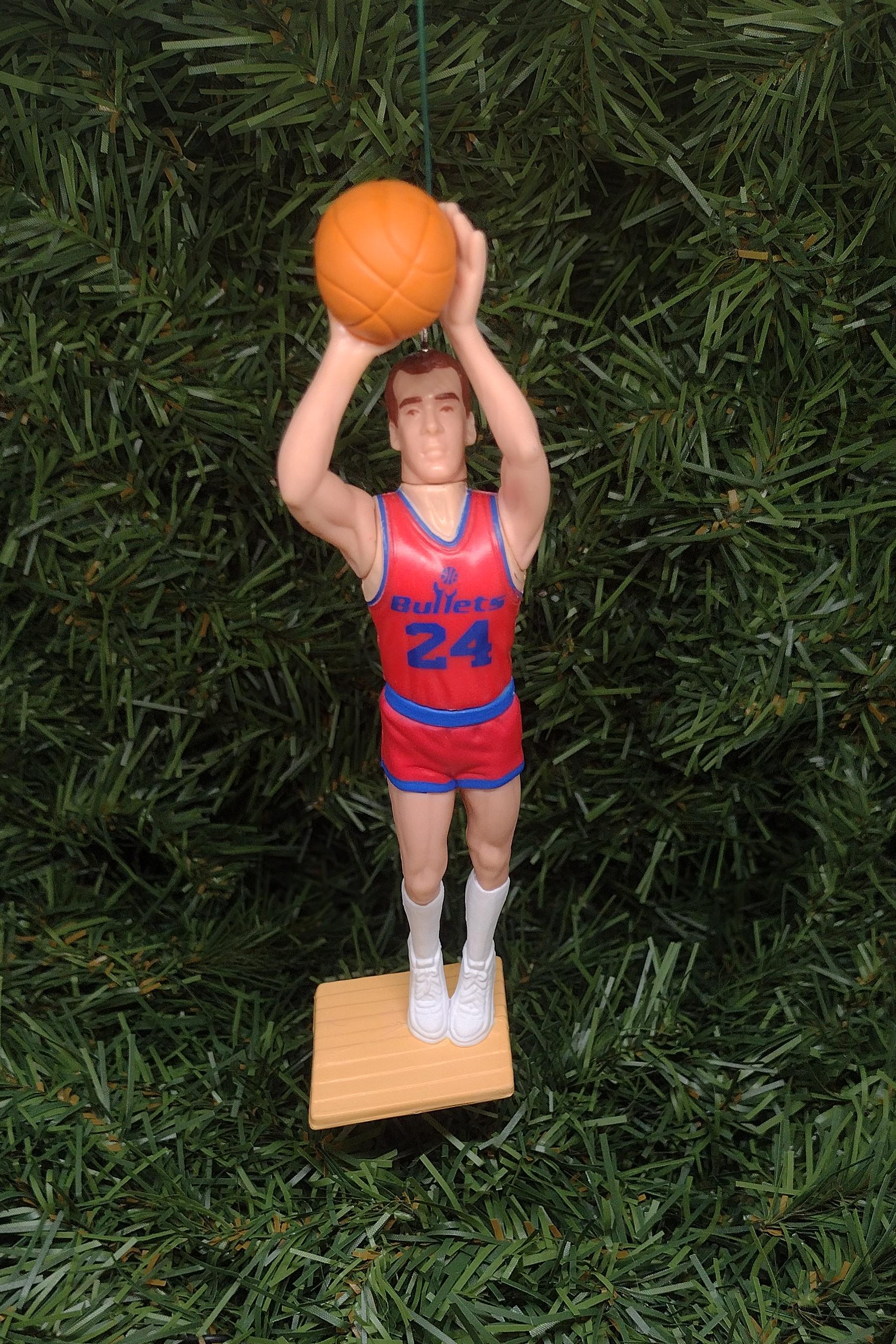 WASHINGTON BULLETS Ornaments Christmas Tree Decoration Chris Webber Juwan Howard Tom Gugliotta Calbert Cheaney NBA Unique Gift Idea