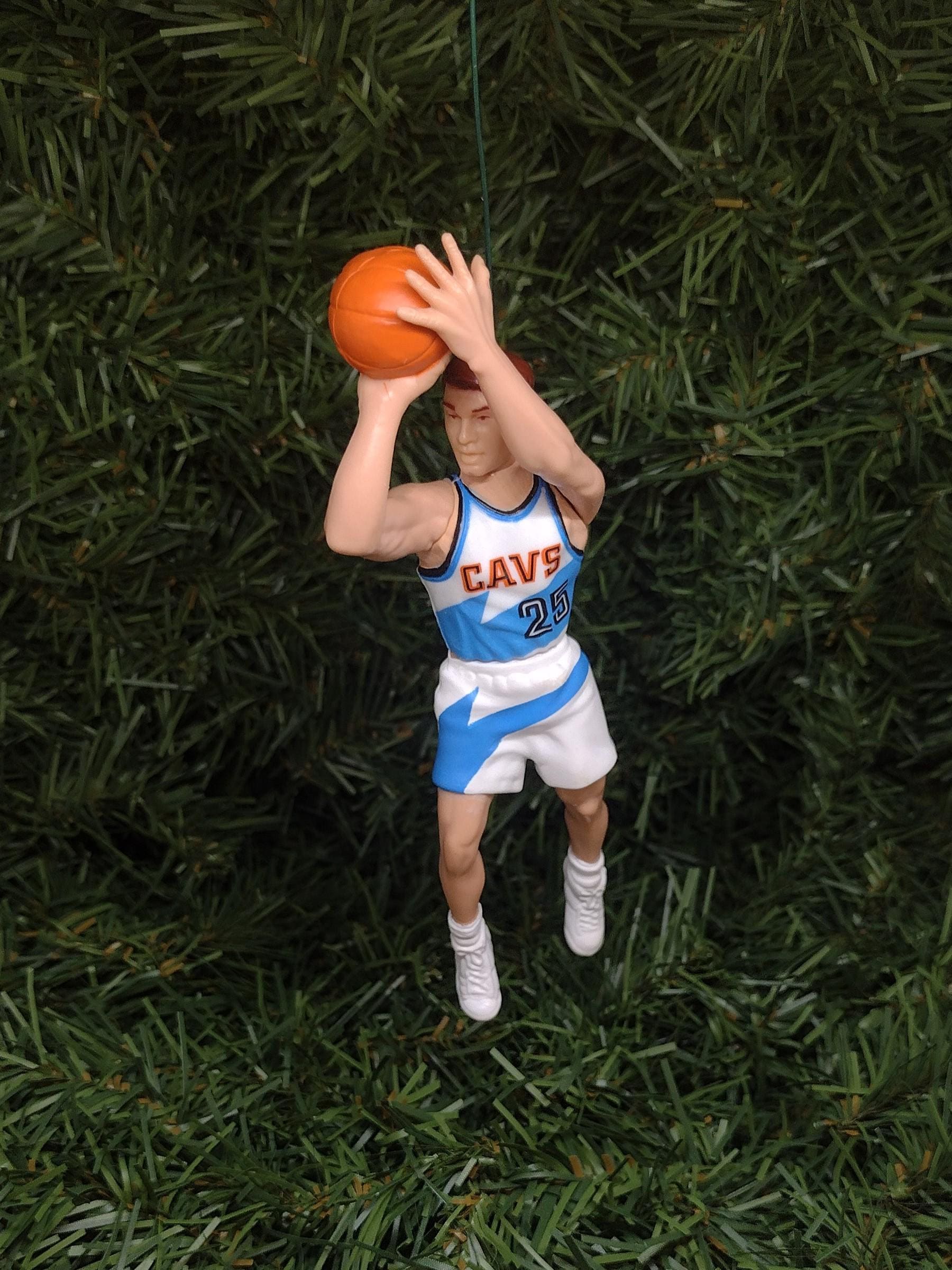 CLEVELAND CAVALIERS Christmas tree ornaments Mark Price/Brad Daugherty/Tyrone Hill xmas NBA basketball figure unique gift