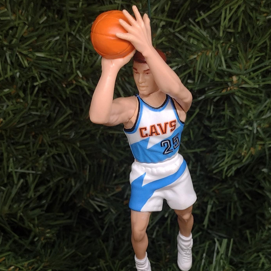 CLEVELAND CAVS NBA Christmas Ornaments Mark Price/Brad Daugherty/Tyrone Hill/Shawn Kemp Xmas Cavaliers NBA Basketball Figure Unique Gift