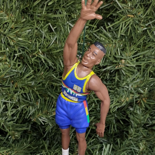 DENVER NUGGETS NBA Ornaments Christmas Gift Dikembe Mutombo/Antonio McDyess/Robert Pack/Raef LaFrentz