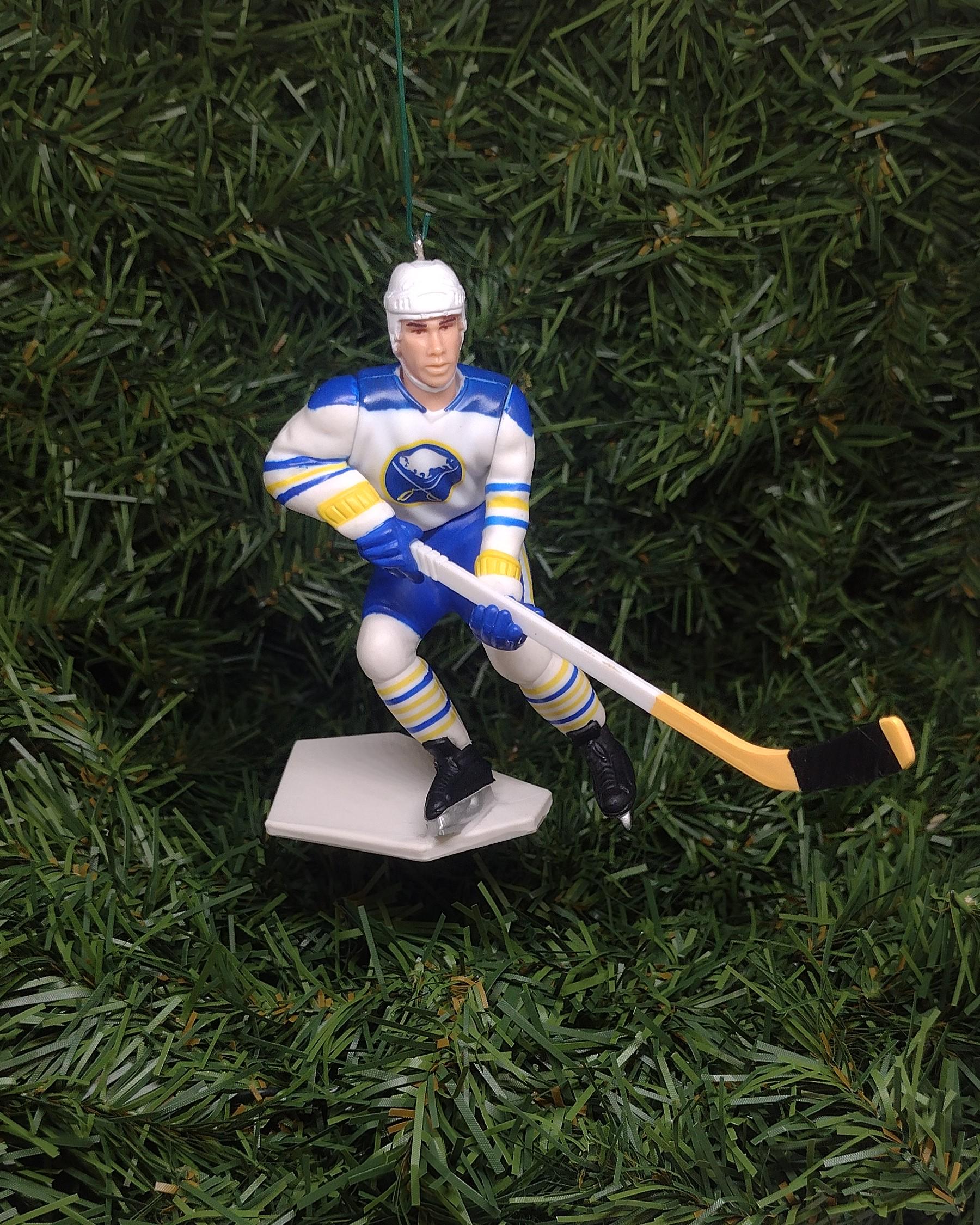 BUFFALO SABRES Christmas tree ornaments Dominic Hasek/Pat LaFontaine/Alexander Mogilny xmas nhl hockey figure