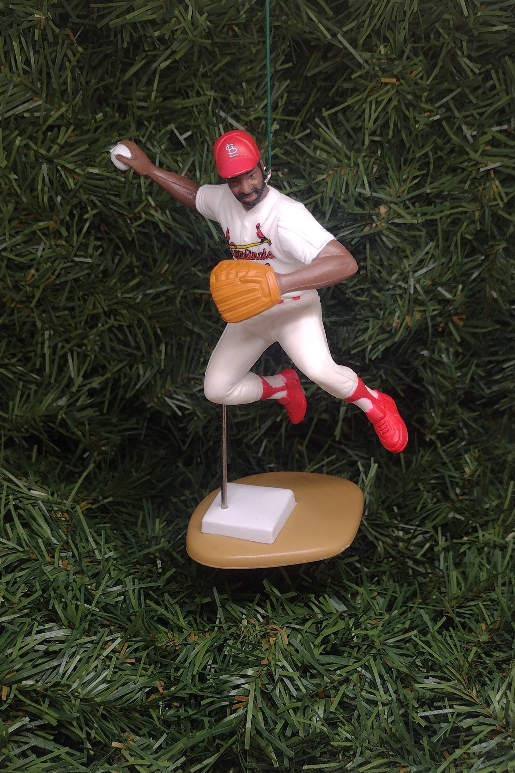 Ozzie Smith SAINT LOUIS CARDINALS Christmas tree ornament mlb baseball xmas figure unique gift idea