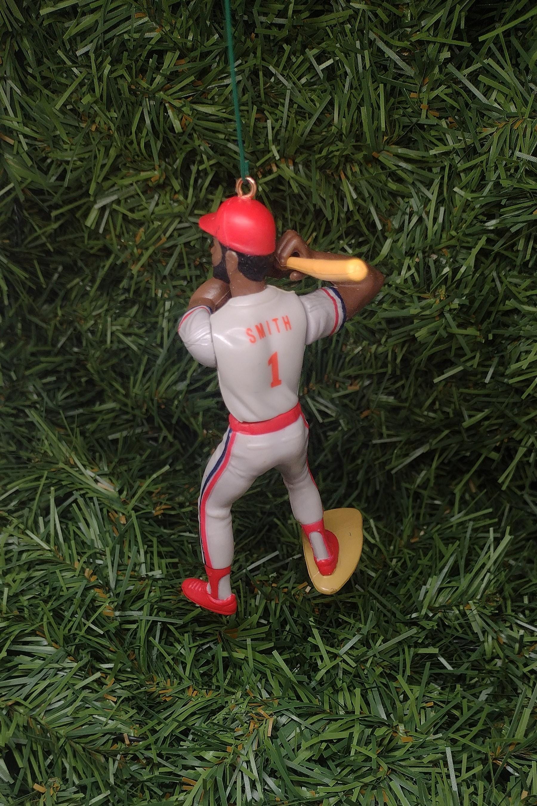 Ozzie Smith SAINT LOUIS CARDINALS Christmas tree ornament mlb baseball xmas figure unique gift idea