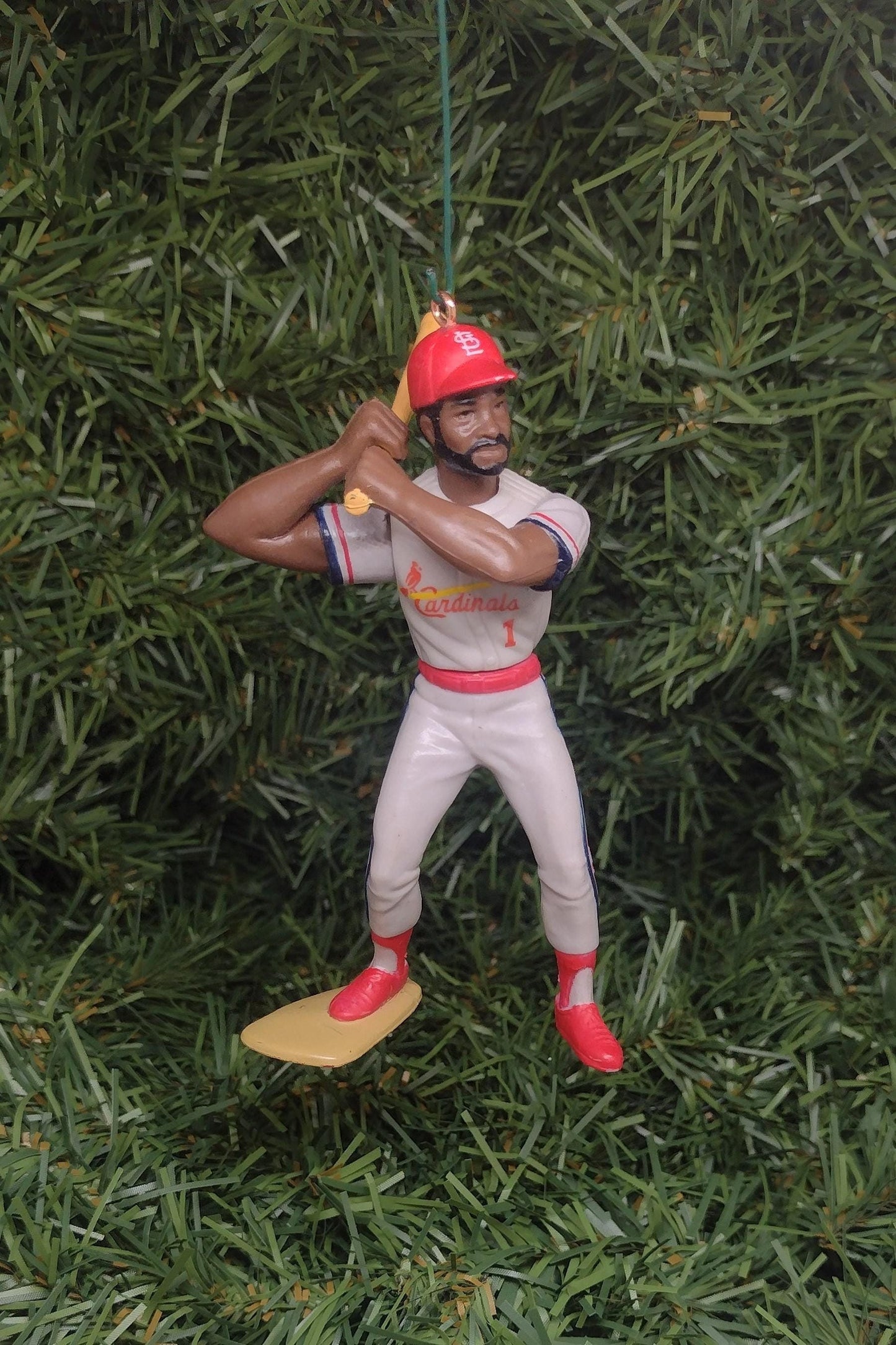 Ozzie Smith SAINT LOUIS CARDINALS Christmas tree ornament mlb baseball xmas figure unique gift idea