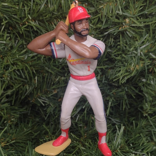 Ozzie Smith SAINT LOUIS CARDINALS MLB Christmas Ornament Baseball Figure Unique Xmas Gift