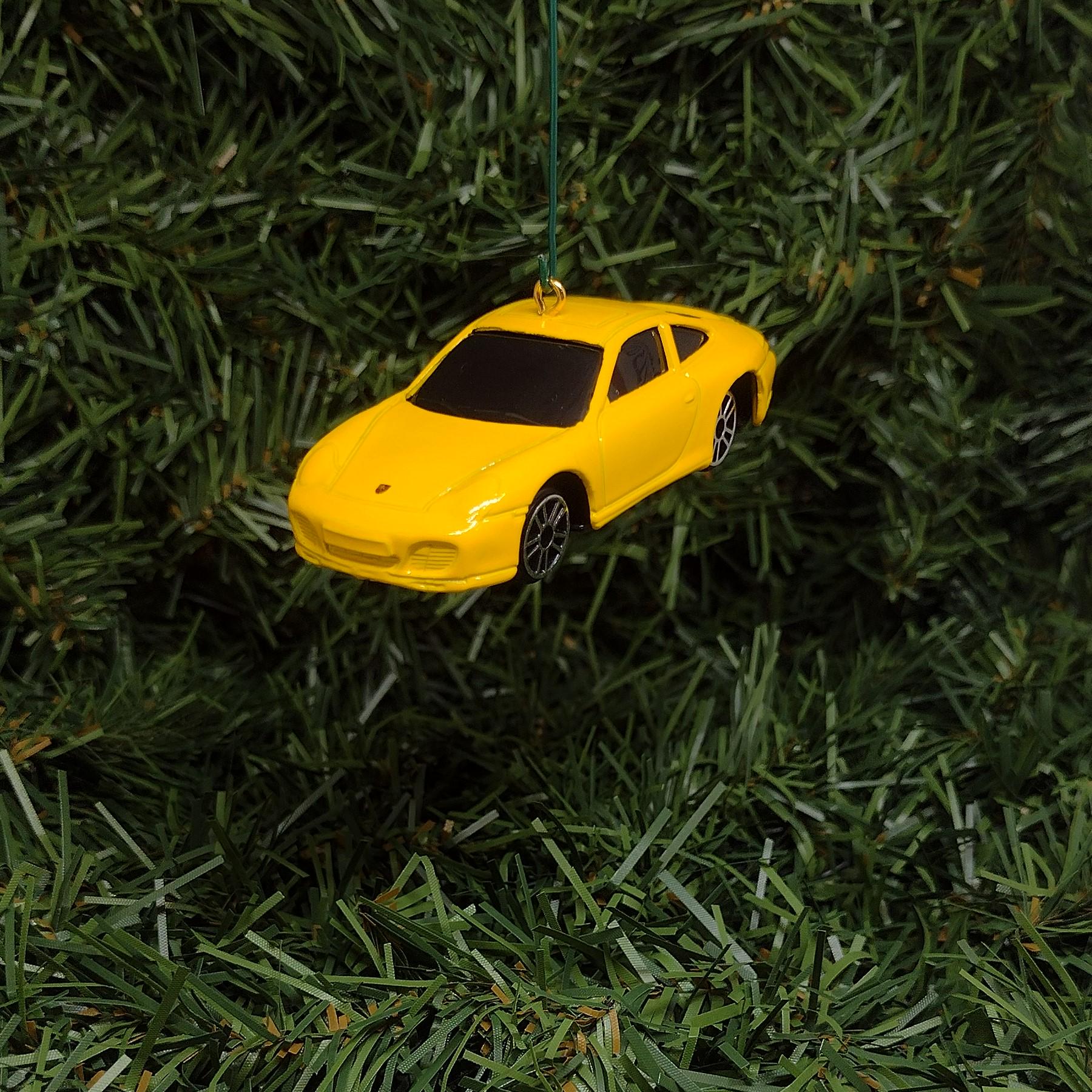 PORSCHE 911 Carrera Ornament Christmas Tree Decoration Unique Gift Idea