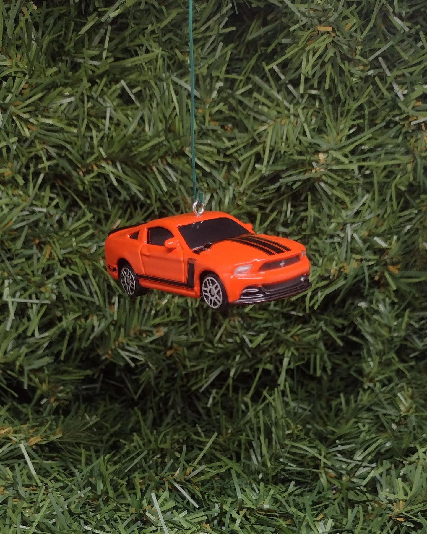 Ford Mustang Boss 302 Christmas tree ornament fun automotive gift for car enthusiast /man cave tree unique xmas idea