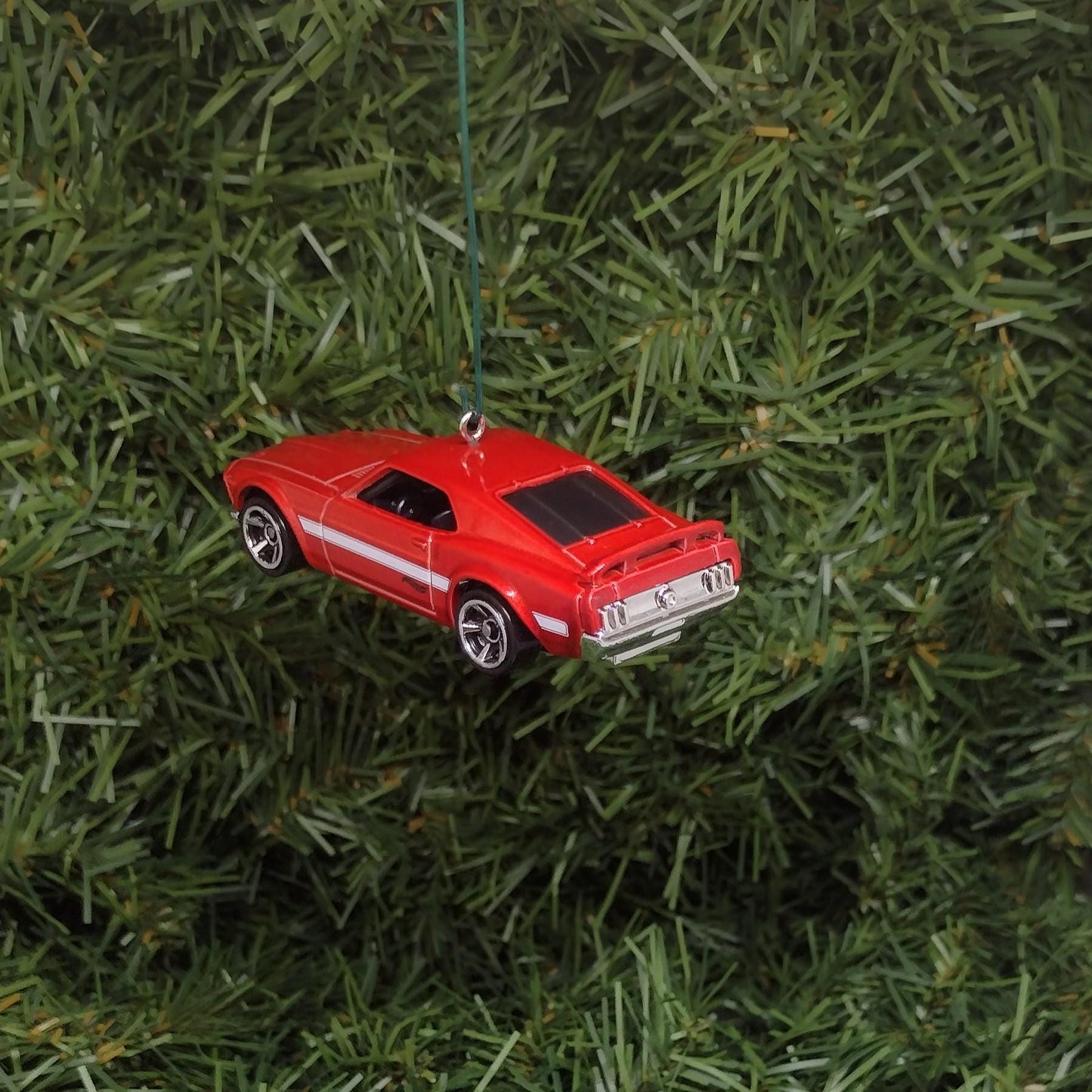 Ford Mustang Ornament 1969 Boss 302 Christmas Tree Decoration fun automotive gift for car enthusiast /man cave tree unique xmas idea