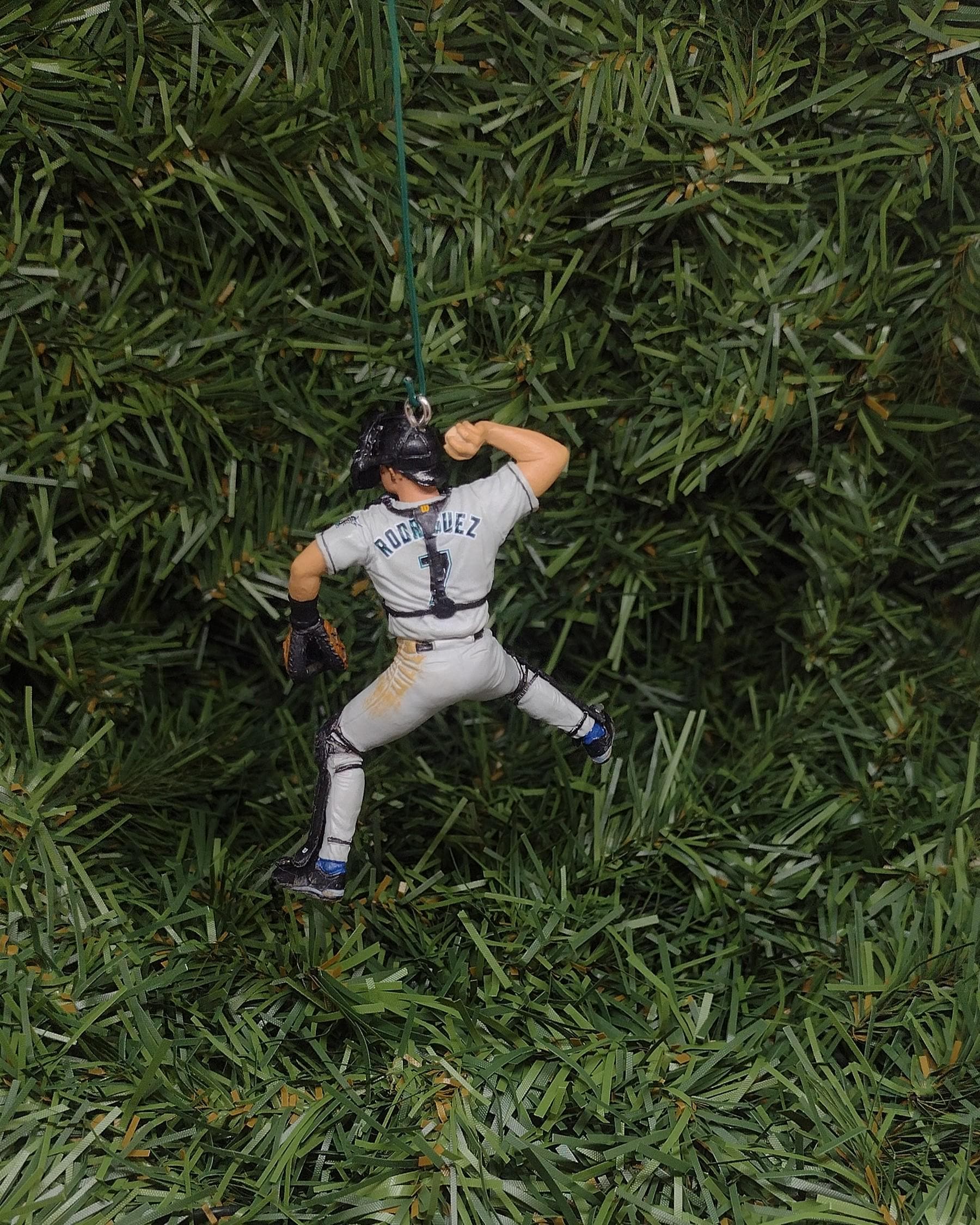 MIAMI/FLORIDA MARLINS Ornament Christmas Tree Decoration Ivan "Pudge" Rodriguez unique Xmas Gift Idea