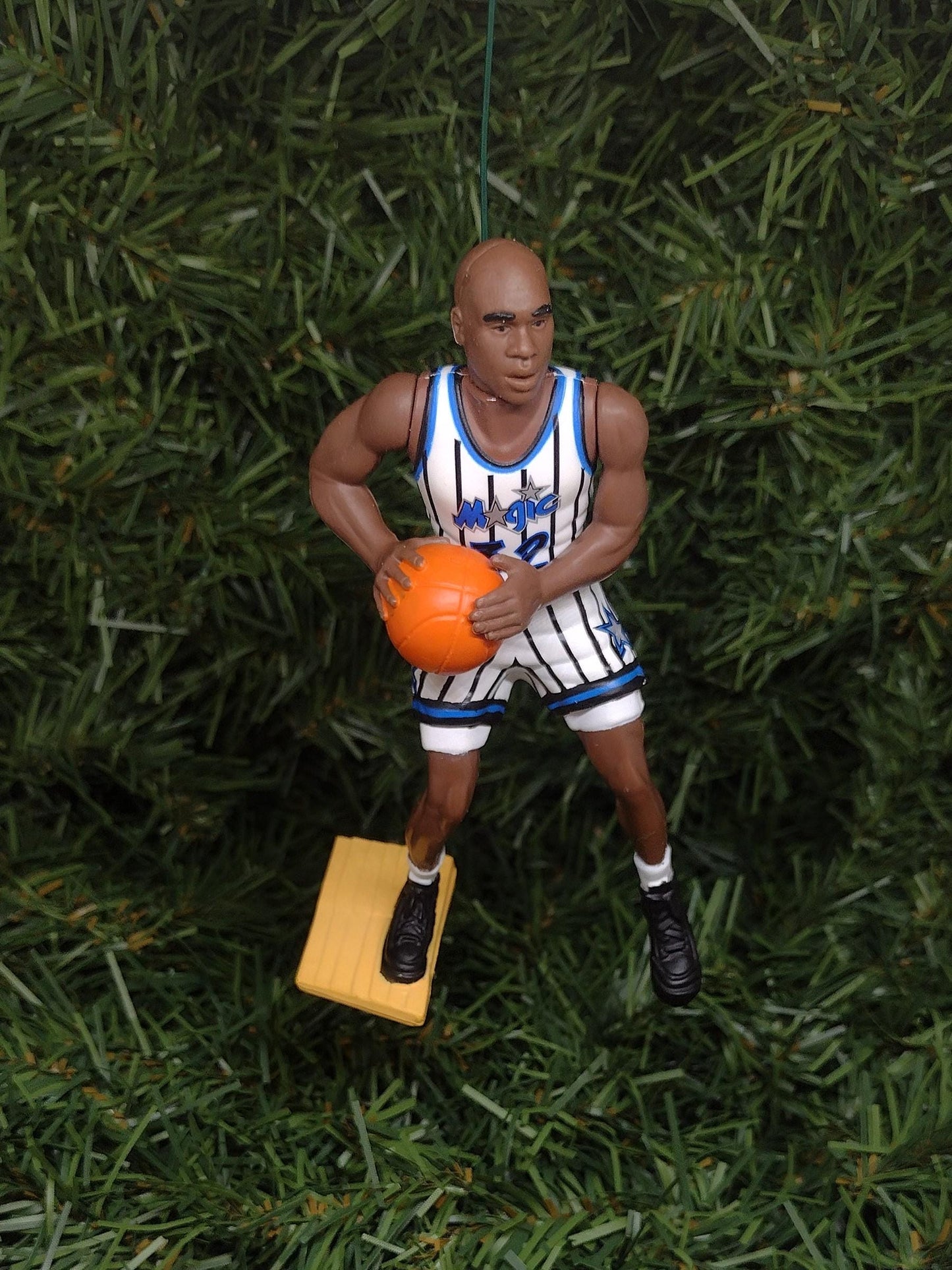 Shaq ORLANDO MAGIC ornament Christmas Tree decoration Shaquille O'Neal unique Xmas gift idea NBA Basketball Figure