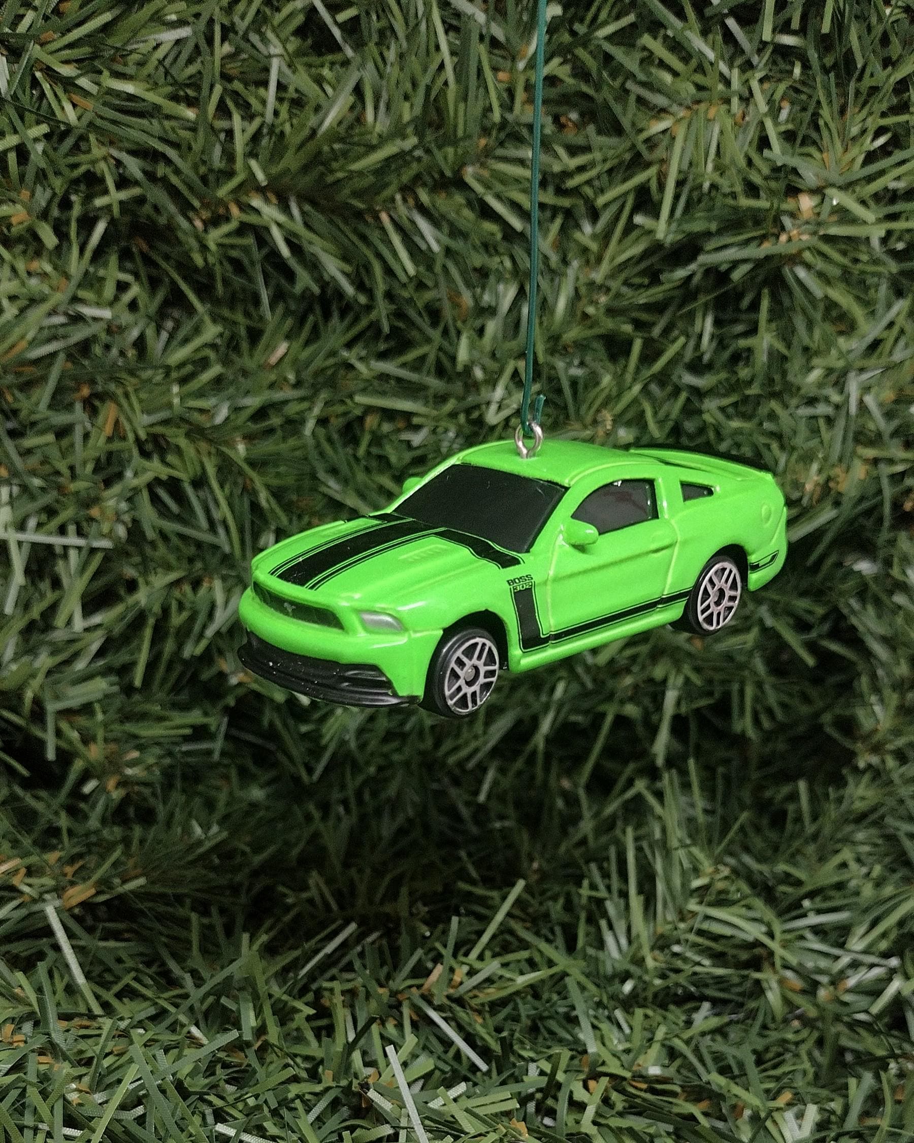 Ford Mustang Boss 302 Ornament Christmas Tree Decoration Unique Xmas Gift Idea