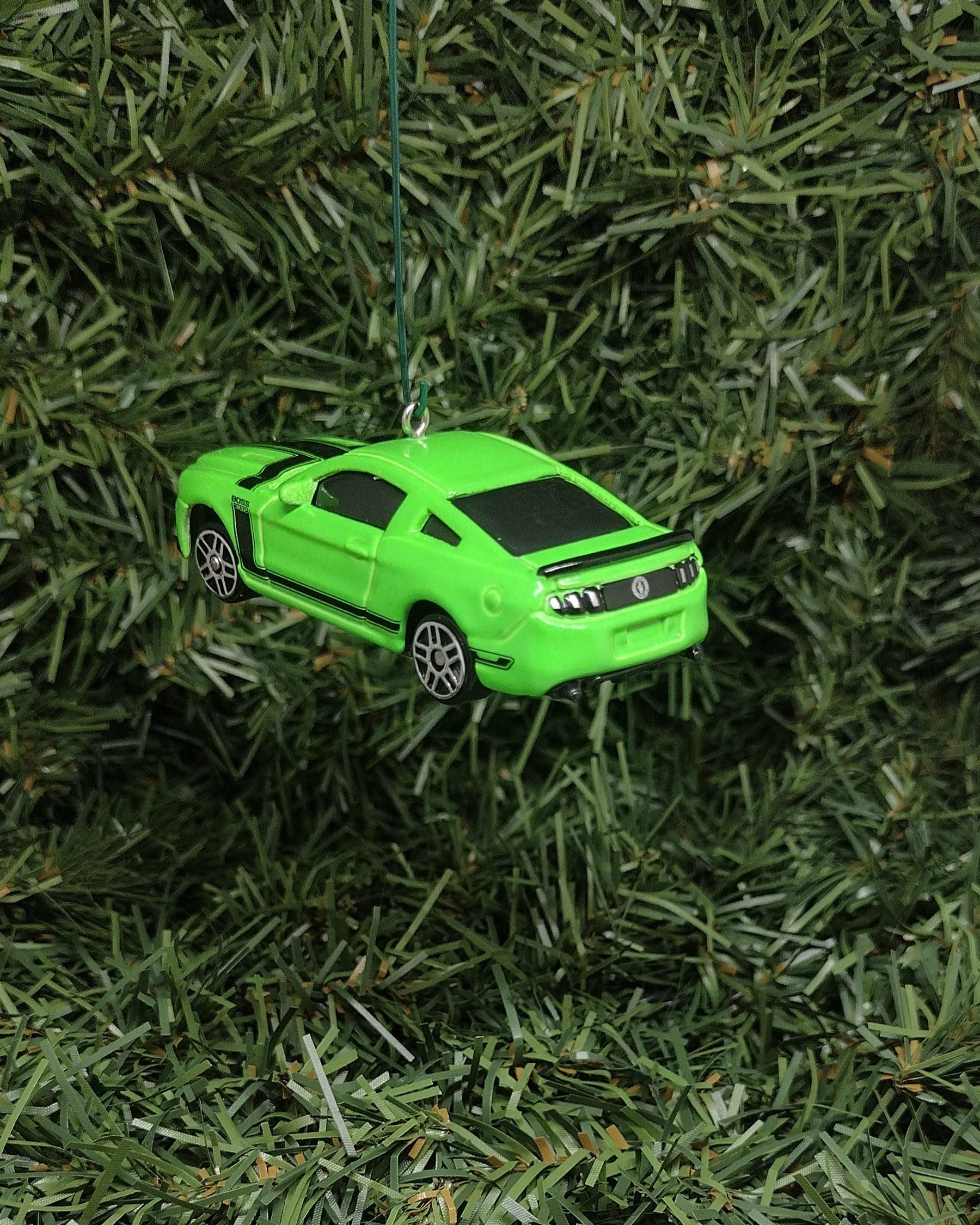 Ford Mustang Boss 302 Ornament Christmas Tree Decoration Unique Xmas Gift Idea