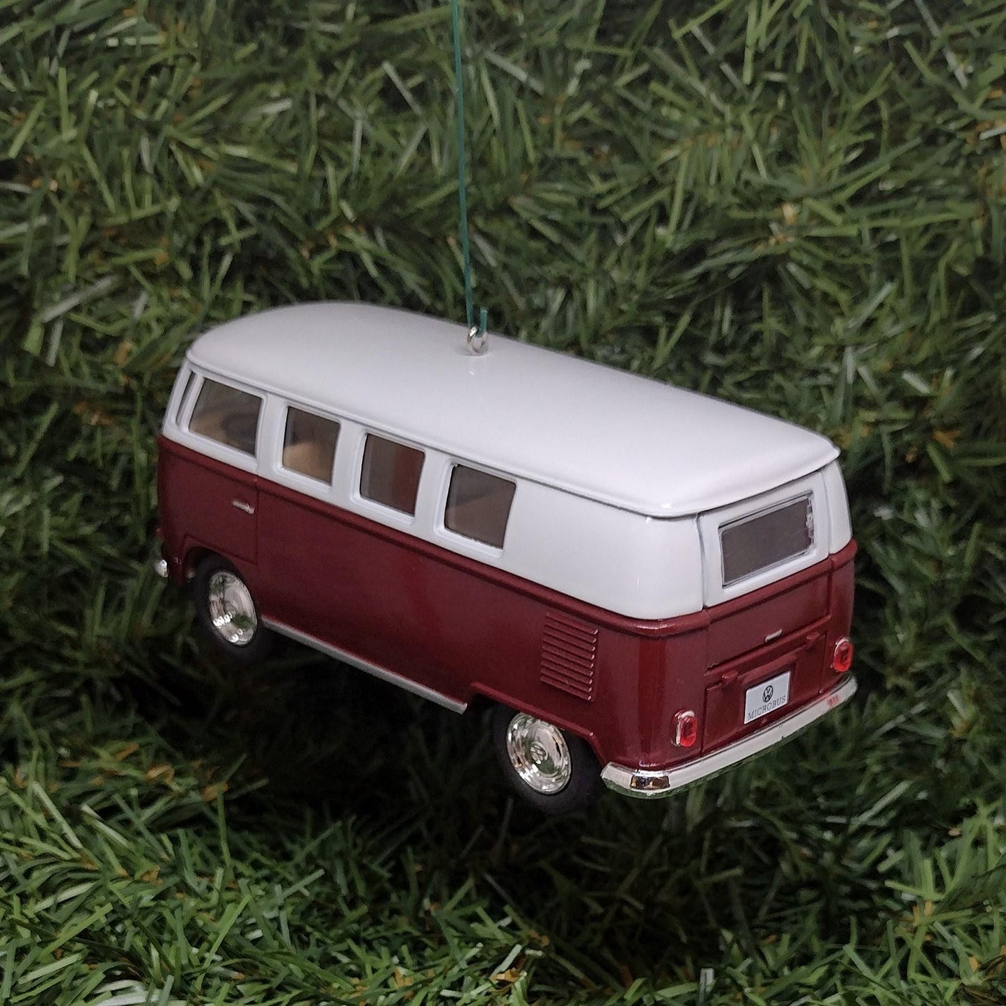 1962 VW Bus Ornament Christmas Tree Decoration Fun Automotive Gift For Car Enthusiast Volkswagen Unique Xmas Idea