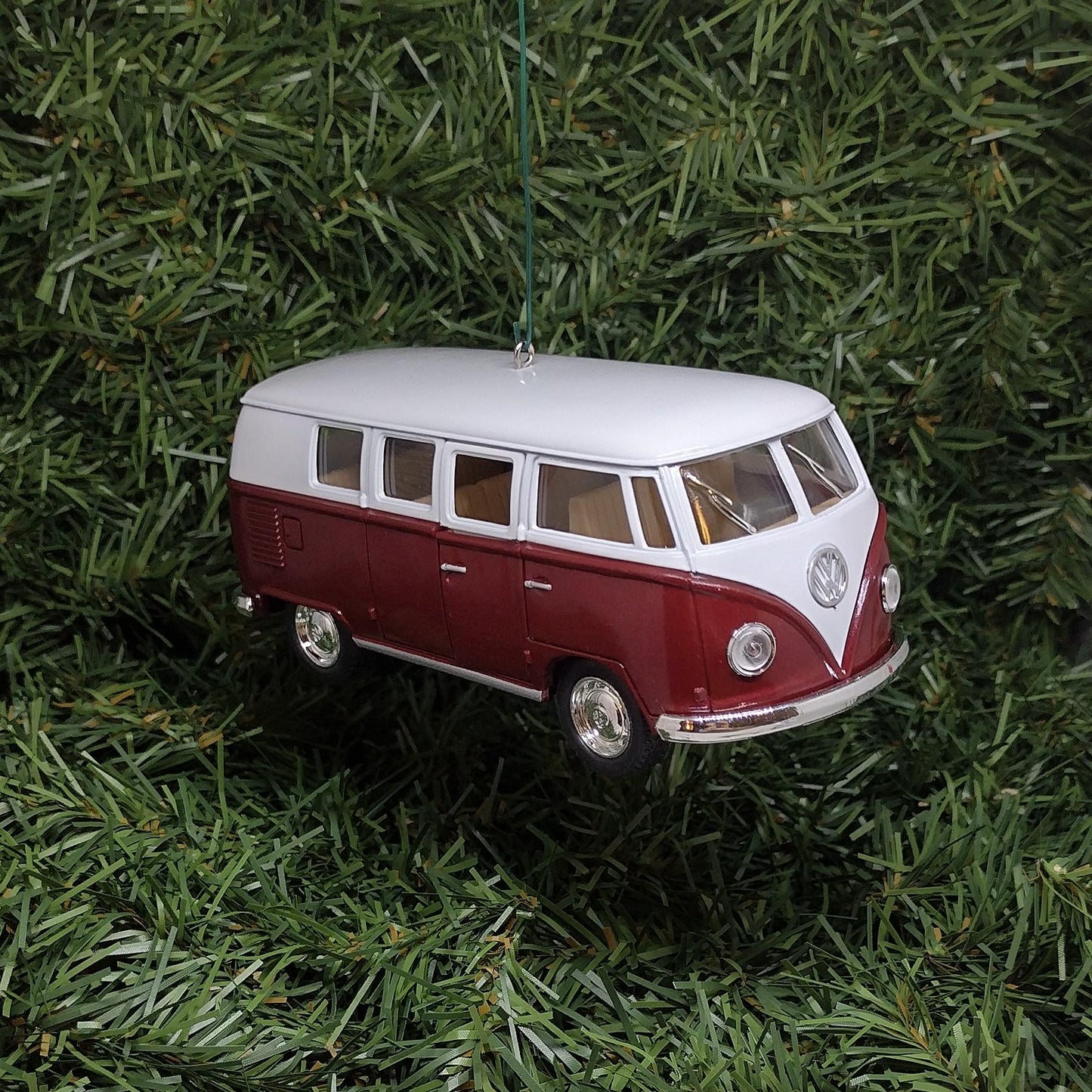 1962 VW Bus Ornament Christmas Tree Decoration Fun Automotive Gift For Car Enthusiast Volkswagen Unique Xmas Idea