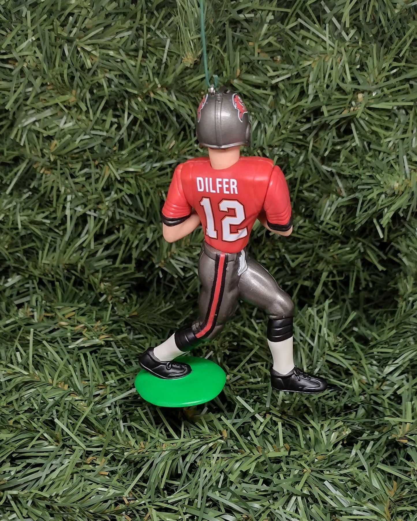 TAMPA BAY BUCS ornaments Keyshawn Johnson/Hardy Nickerson/Trent Dilfer Buccaneers Christmas gift idea Xmas tree nfl figure