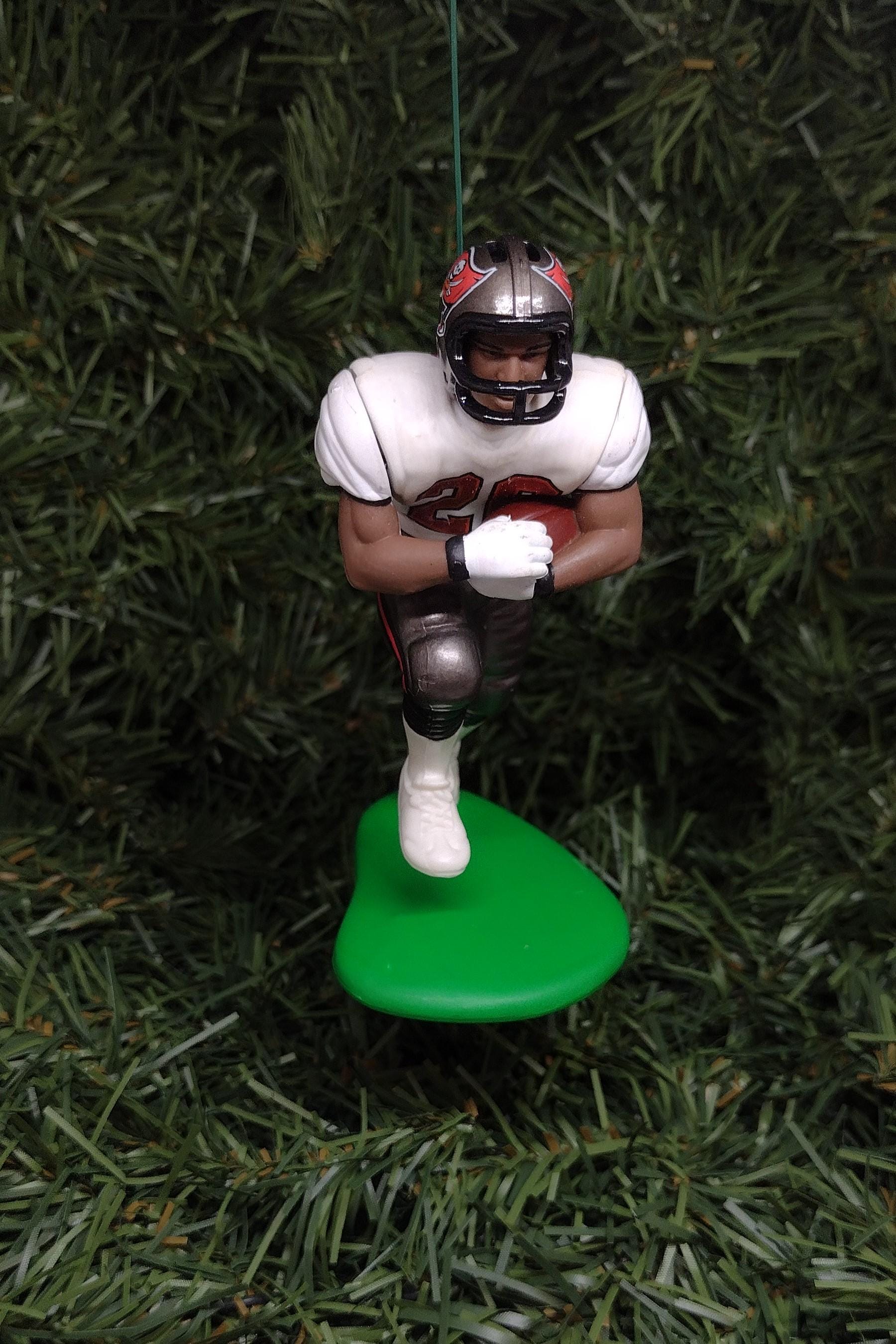 TAMPA BAY BUCS ornament Warrick Dunn Christmas gift idea unique Xmas tree decoration nfl football figure Buccaneers