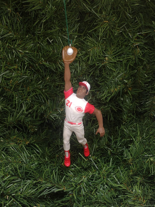 Deion Sanders CINCINNATI REDS Christmas tree ornament MLB baseball xmas figure unique gift