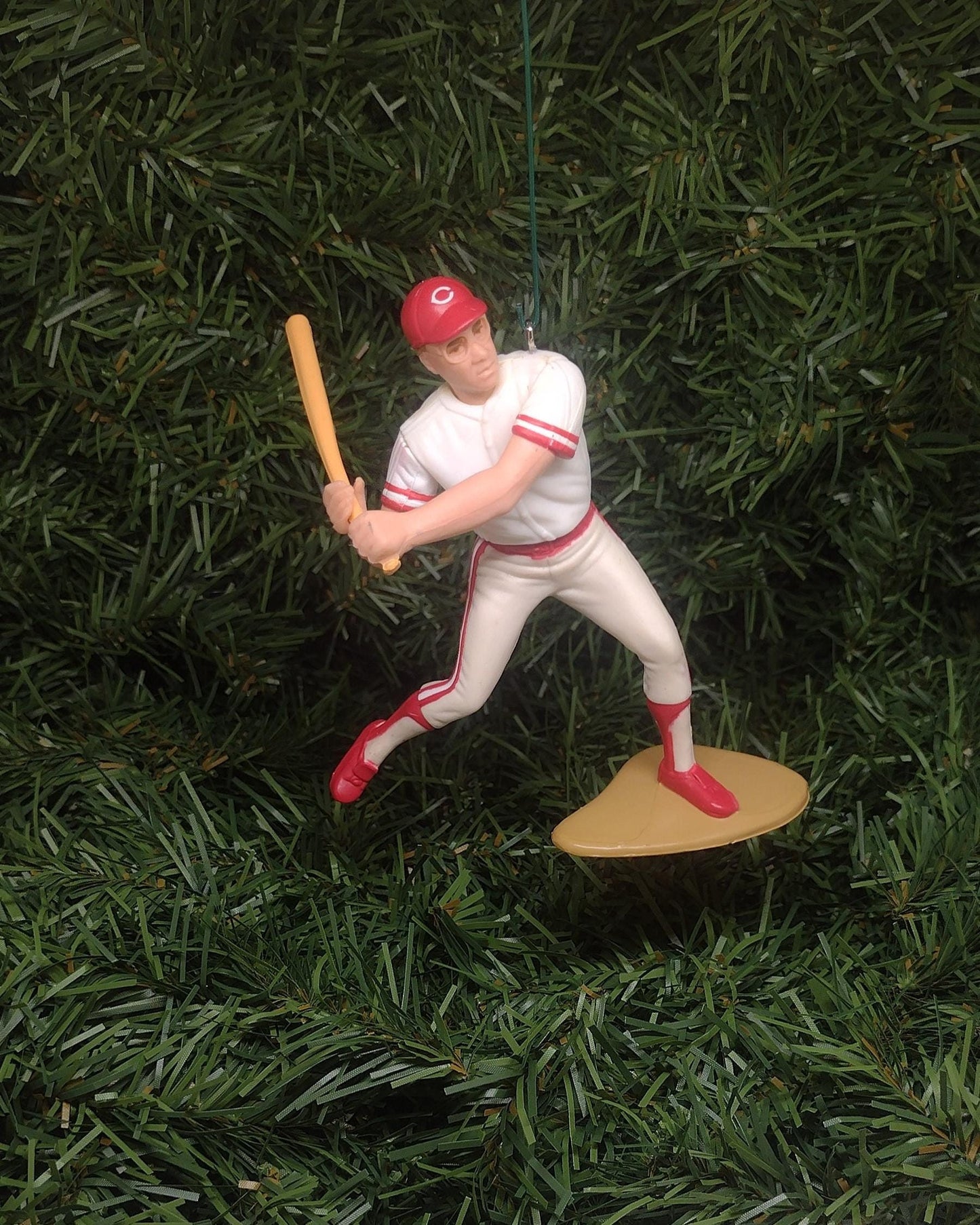 CINCINNATI REDS Christmas Ornaments Chris Sabo Sean Casey Scott Williamson Unique Gift Idea MLB Baseball Figures Unique Xmas Tree Decoration