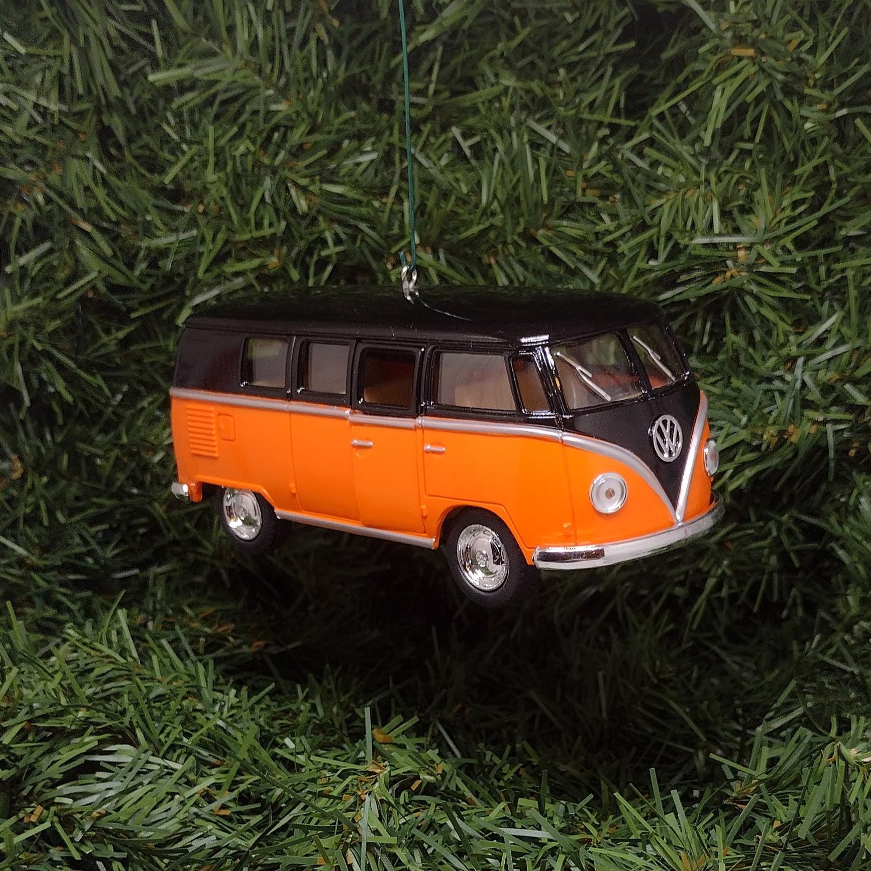 1962 VW Bus Ornament Christmas Tree Decoration Fun Automotive Gift For Car Enthusiast Volkswagen Unique Xmas Idea