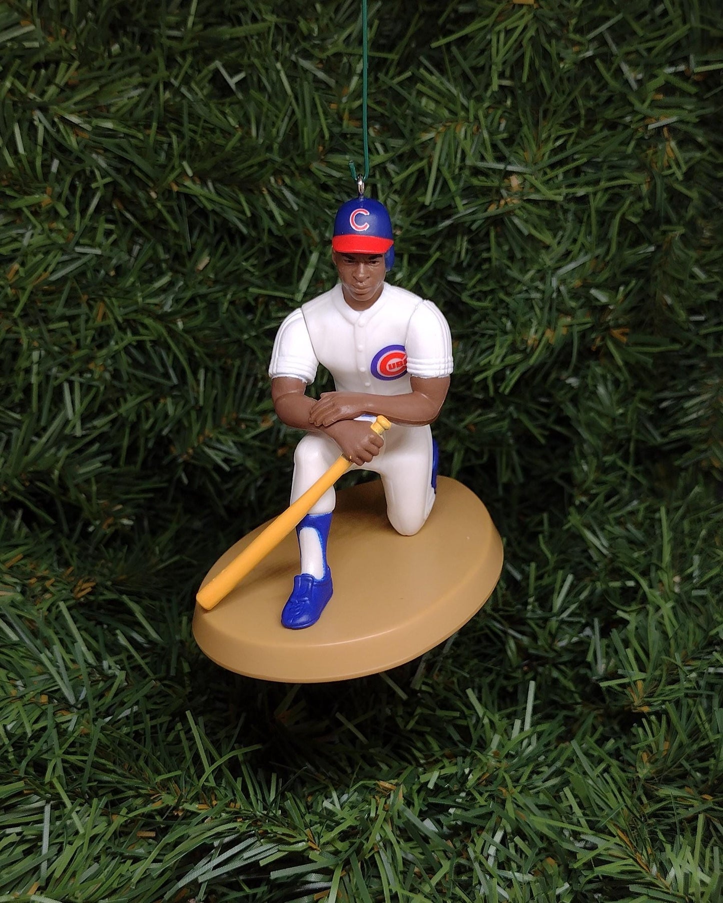 CHICAGO CUBS Christmas Ornaments Sammy Sosa Unique Gift Idea MLB Baseball Figure Xmas Tree Decoration