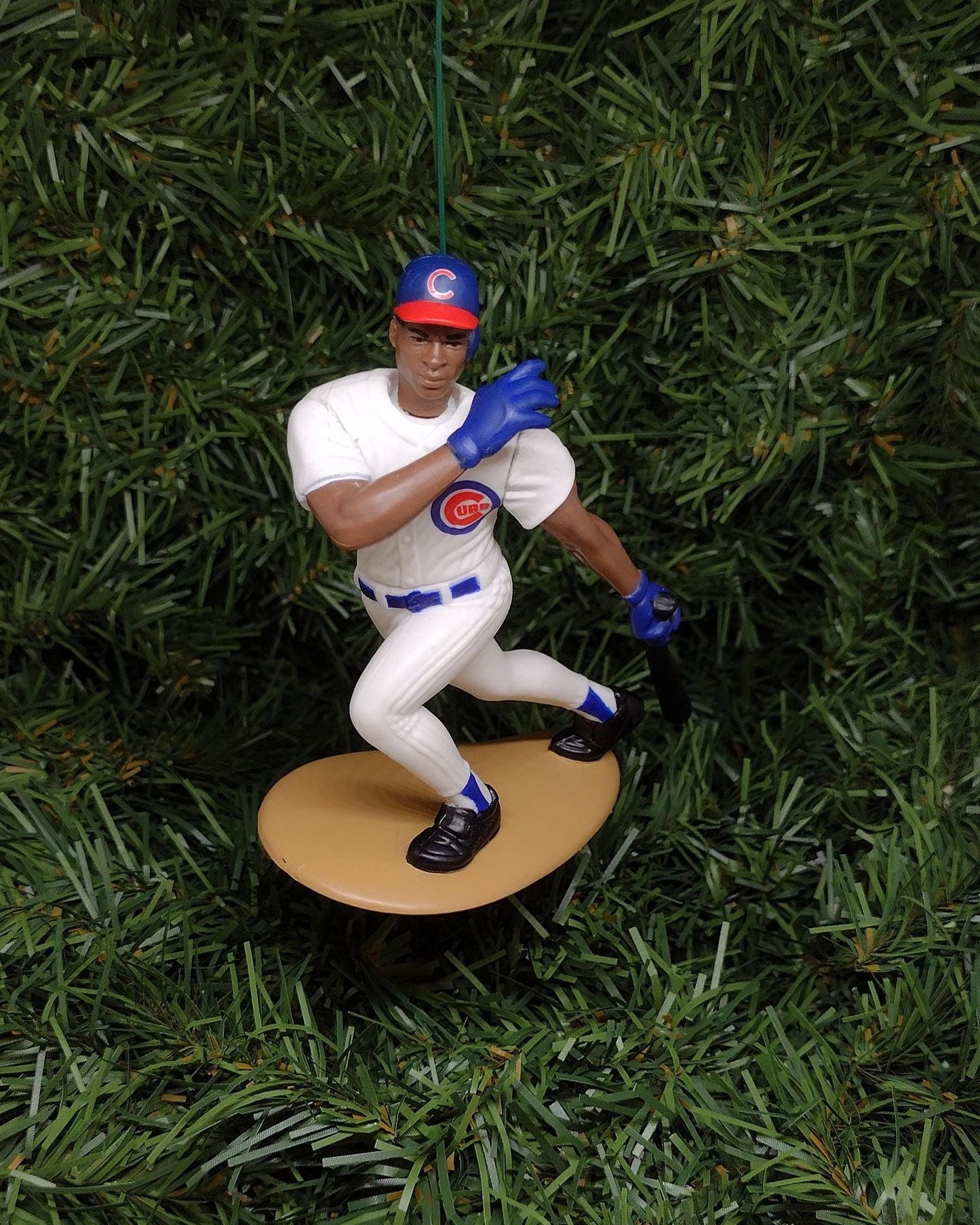 CHICAGO CUBS Christmas Ornaments Sammy Sosa Unique Gift Idea MLB Baseball Figure Xmas Tree Decoration