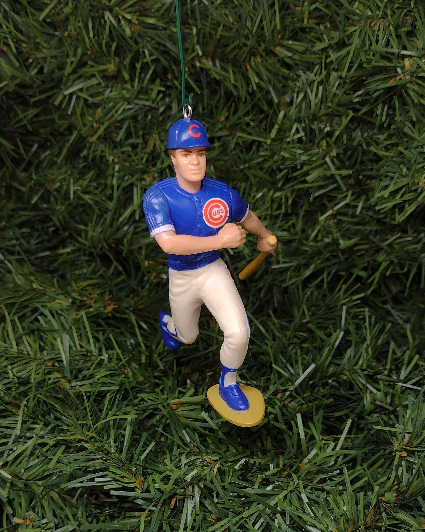 Ryne Sandberg CHICAGO CUBS ornament Christmas tree decoration unique Xmas gift idea MLB baseball figure