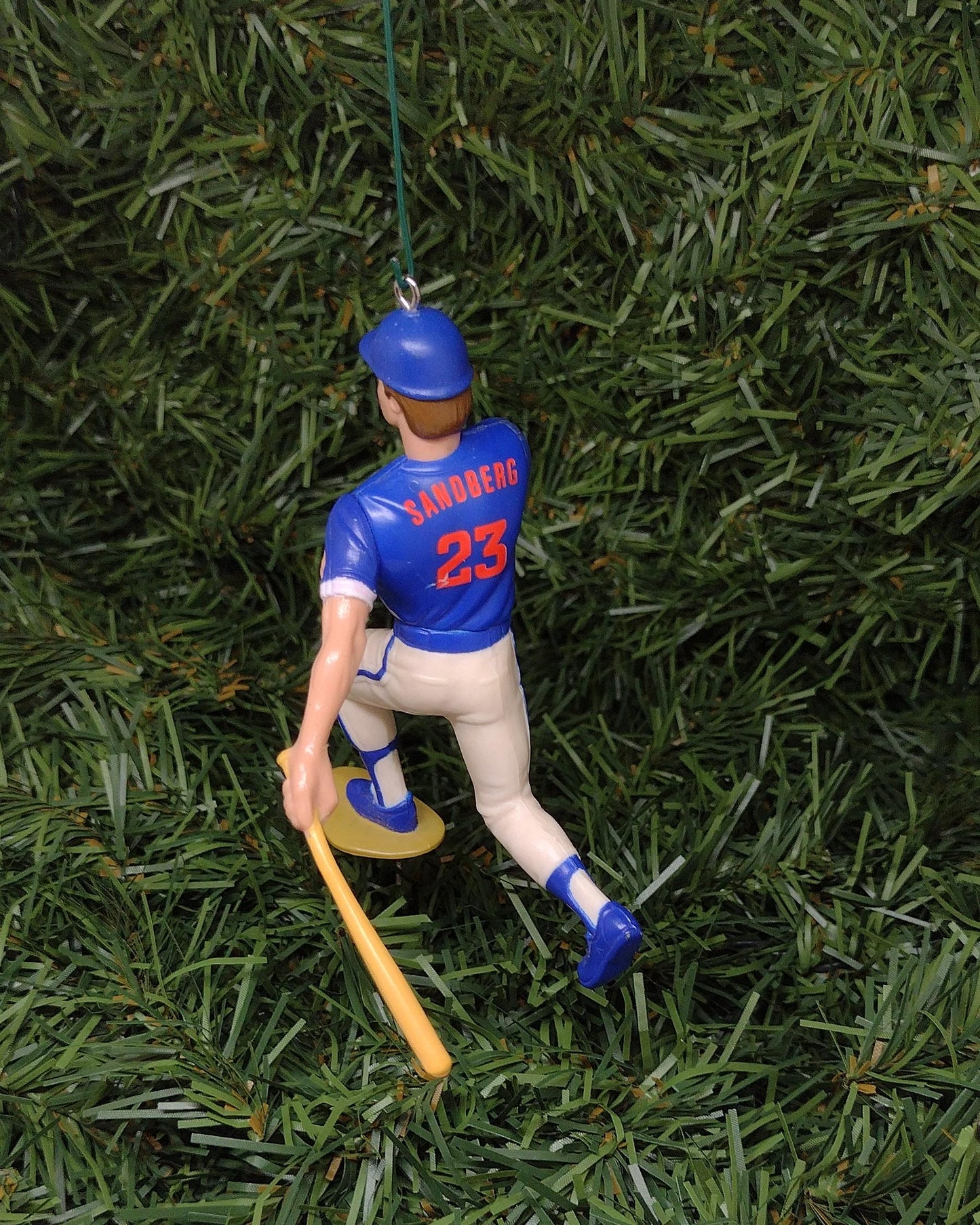 Ryne Sandberg CHICAGO CUBS ornament Christmas tree decoration unique Xmas gift idea MLB baseball figure