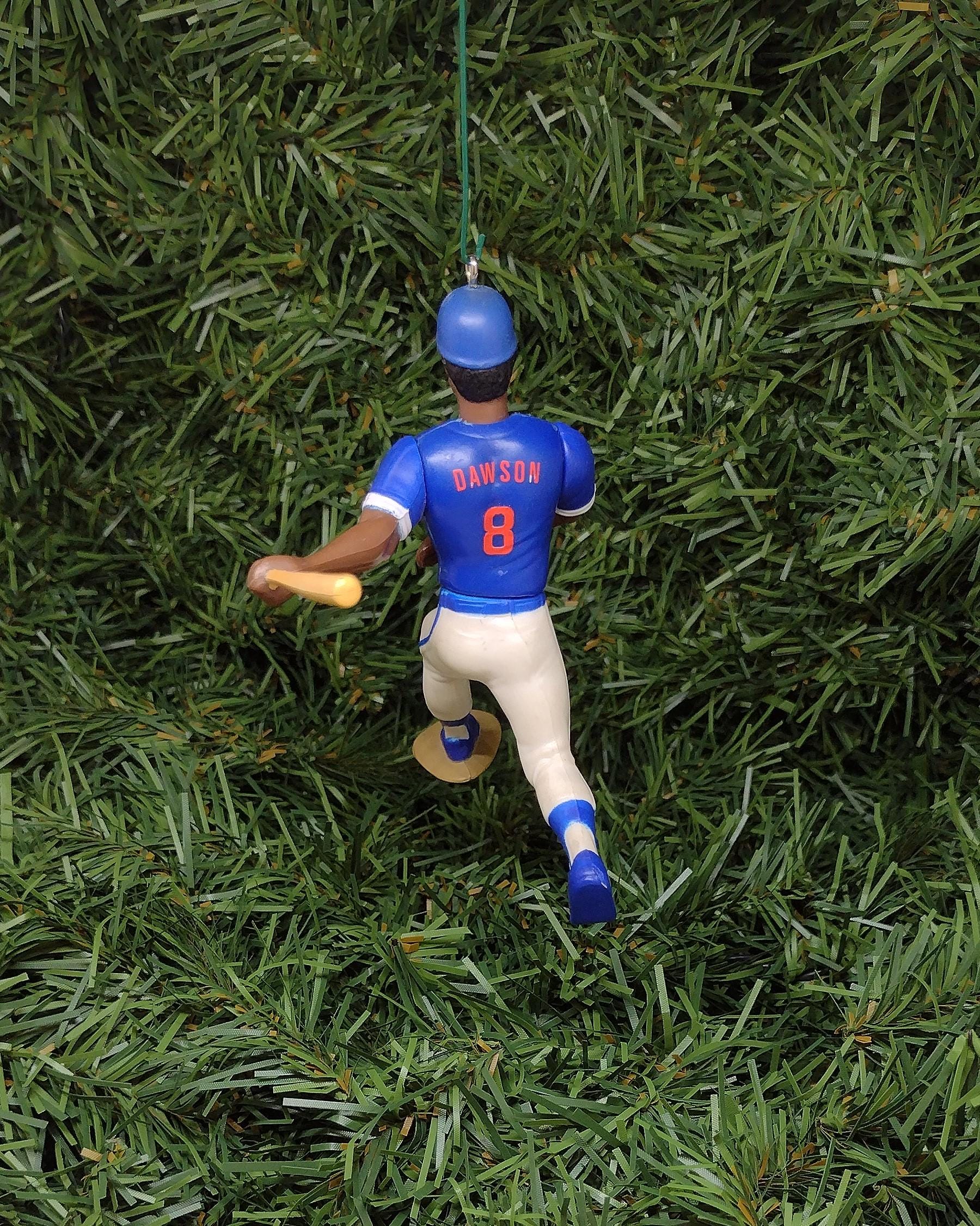 CHICAGO CUBS Christmas Ornaments Billy Williams Mark Grace Kerry Wood Andre Dawson Durham BerryHill Unique Gift Idea Xmas Tree Decoration