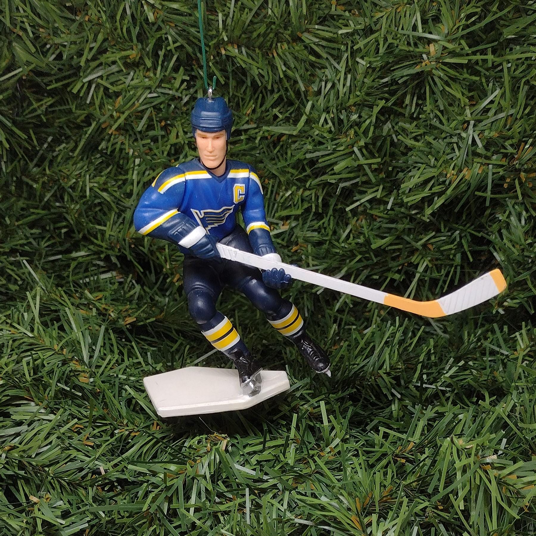 SAINT LOUIS BLUES Ornaments Christmas Gift Idea Brett Hull/Al MacInnis/Grant Fuhr/Brendan Shanahan/Chris Pronger nhl Xmas tree decoration