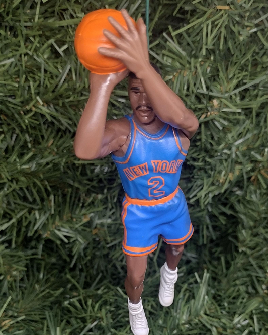 Larry Johnson NEW YORK KNICKS NBA Ornament Christmas Gift Basketball Figure