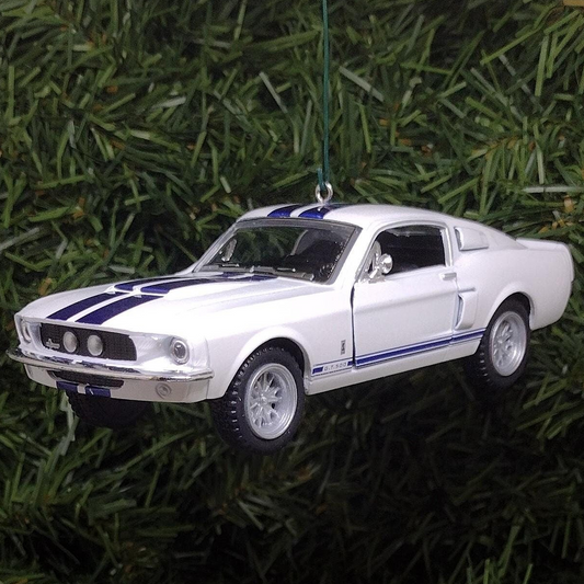 Ford Mustang Ornament Christmas Gift Idea 1967 Shelby GT 500 Xmas Decoration 5 inch