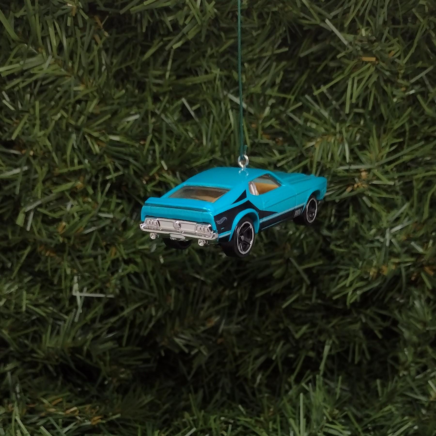 Ford Mustang Ornament 1971 Mach 1 Christmas Gift Idea Unique Car Xmas Tree Decoration