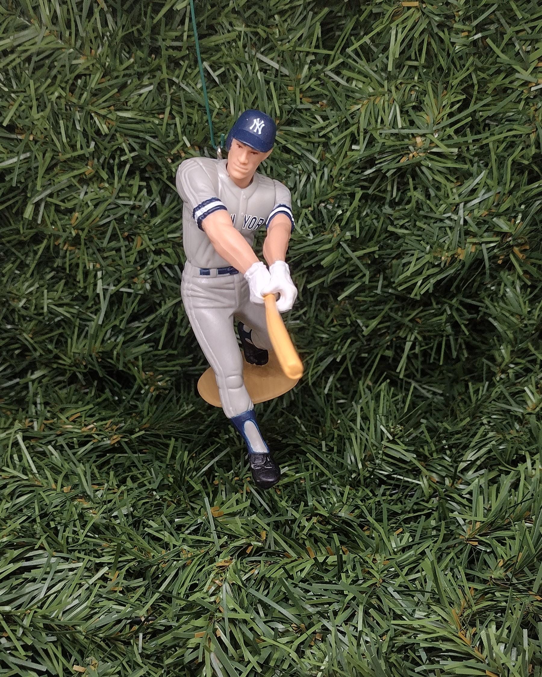 New York Yankee Ornament Paul O'Neill Christmas Gift Idea MLB Baseball Figure Xmas Tree Decoration