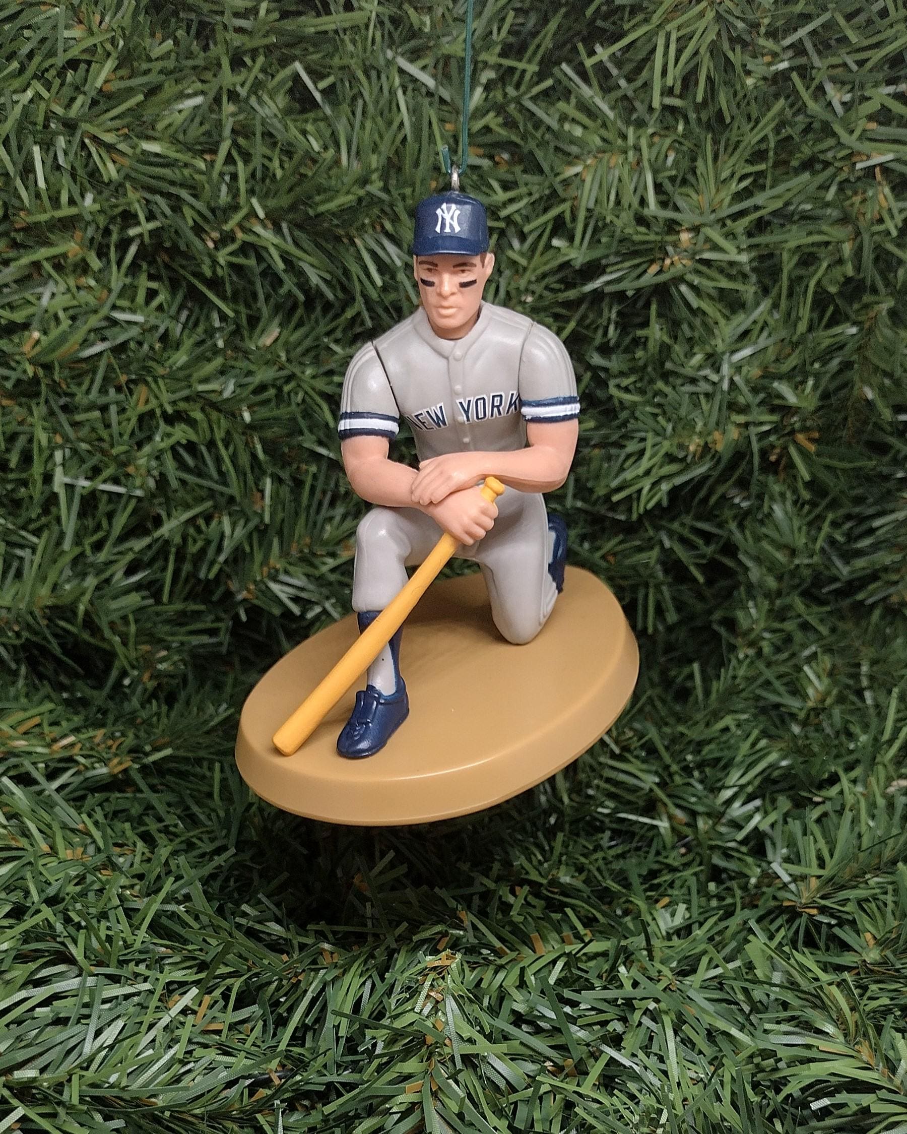 NEW YORK YANKEES ornament Tino Martinez Christmas tree decoration mlb baseball unique Xmas gift idea World Series Champion