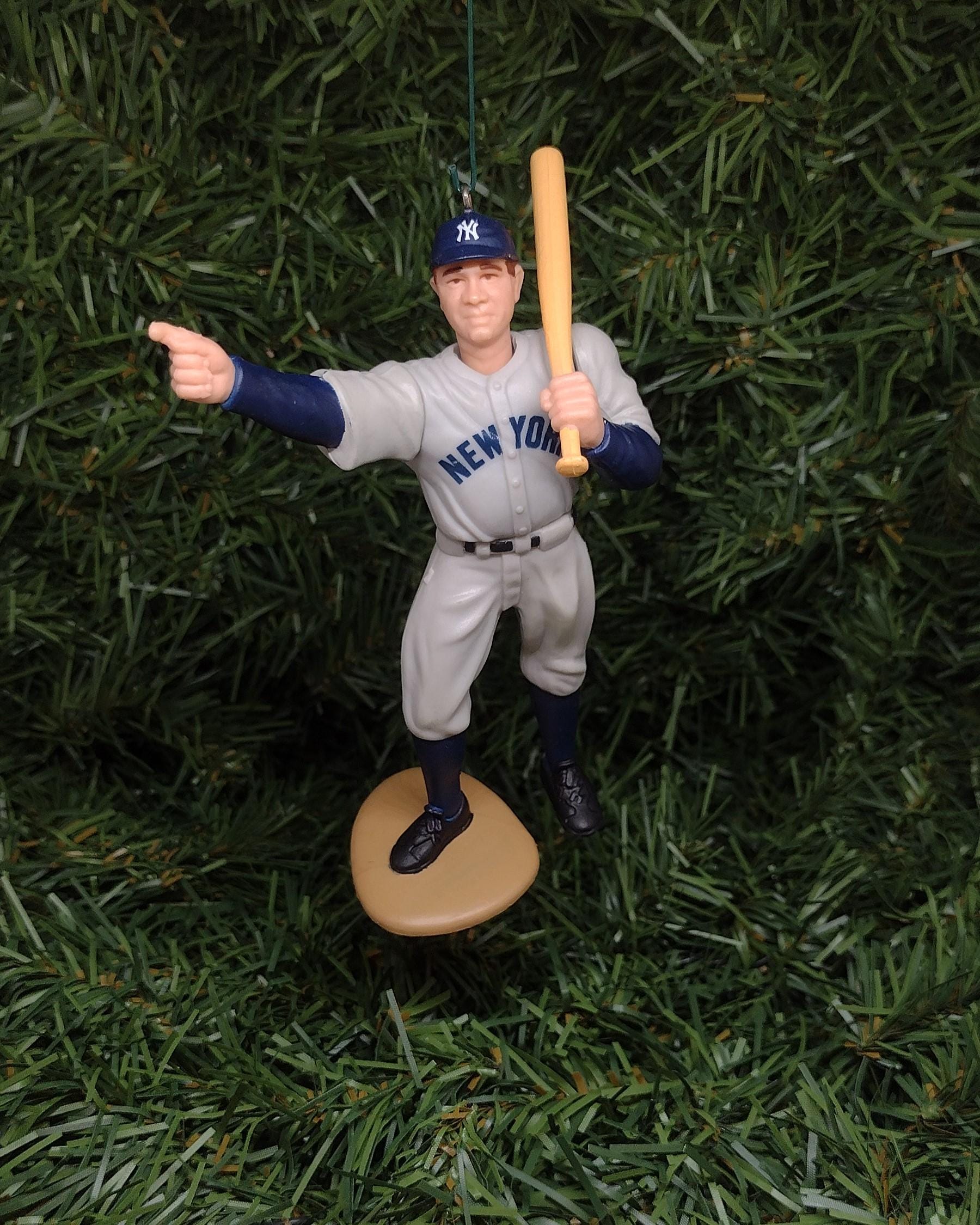 Babe Ruth NEW YORK YANKEES Christmas tree ornament baseball xmas figure unique gift idea