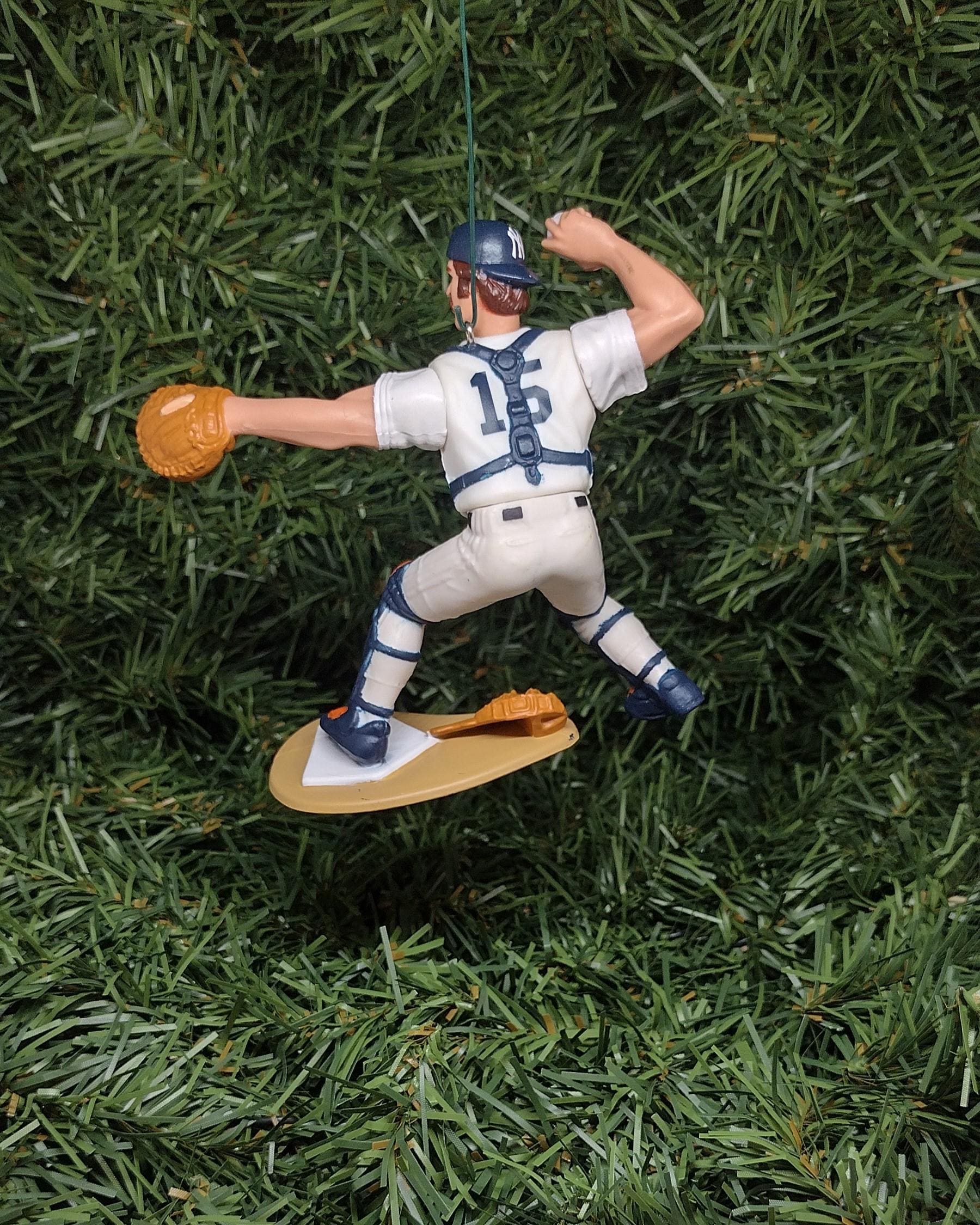 Thurman Munson NEW YORK YANKEES Ornament Christmas tree decoration baseball Xmas figure unique gift idea