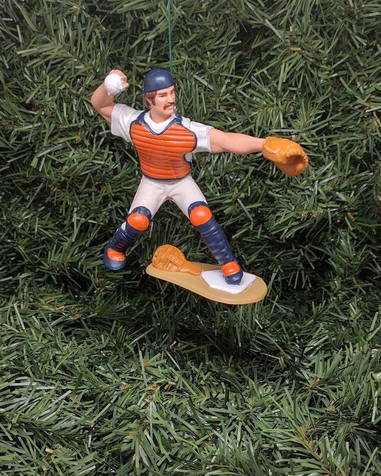 Thurman Munson NEW YORK YANKEES Ornament Christmas tree decoration baseball Xmas figure unique gift idea