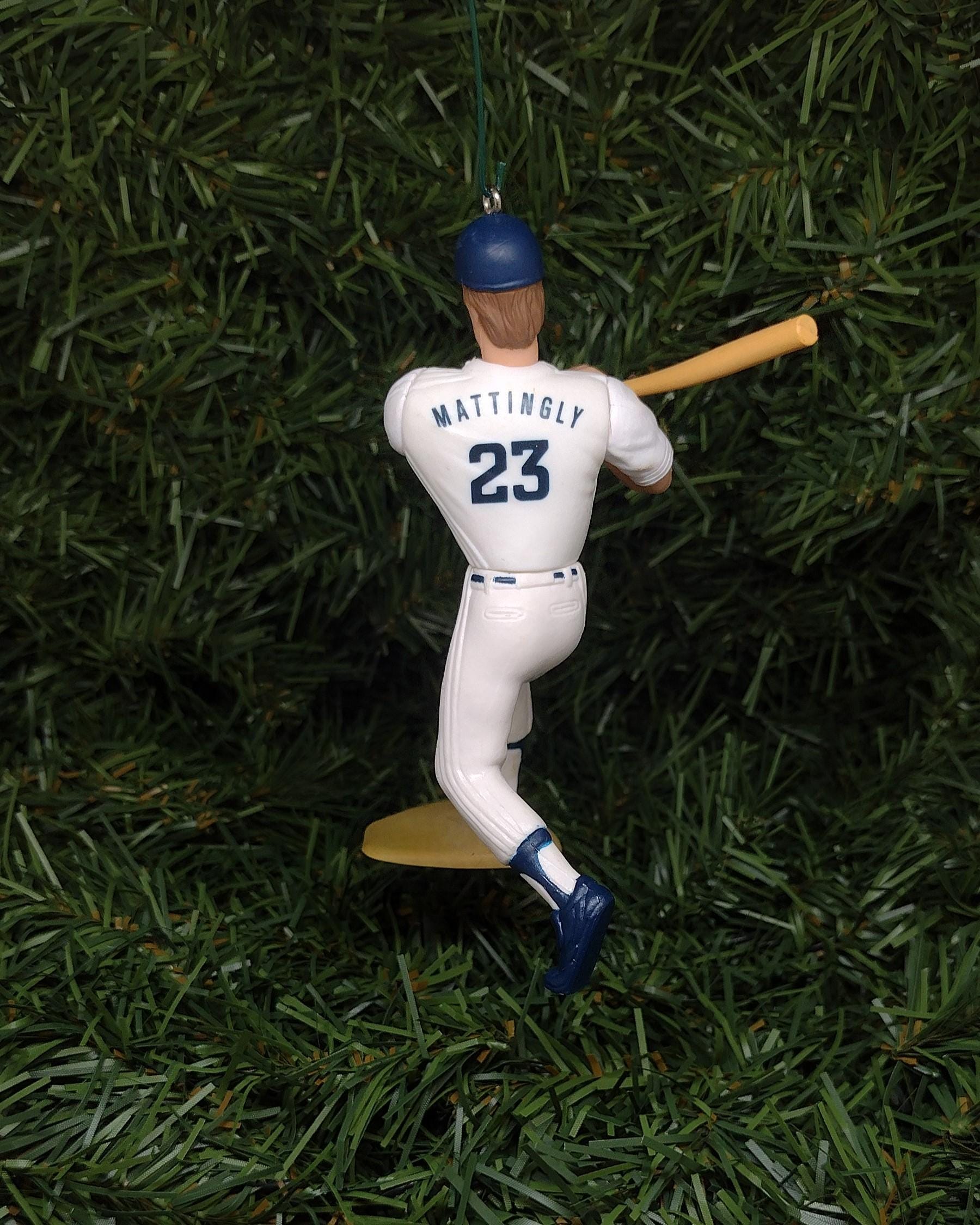 Don Mattingly NEW YORK YANKEES Ornament Christmas tree decoration baseball xmas figure unique gift idea