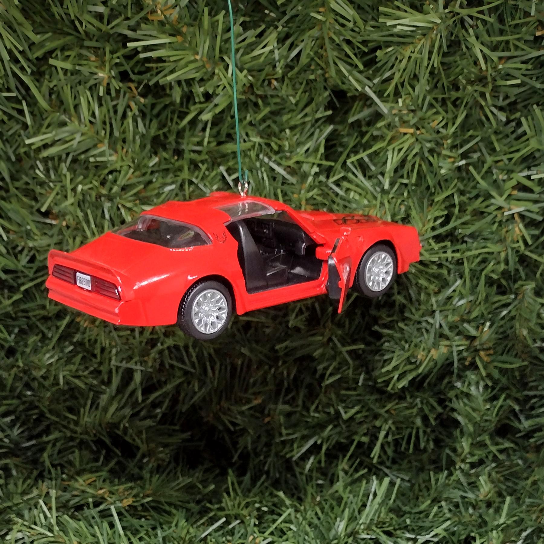 PONTIAC FIREBIRD 1978 Ornament Christmas Tree Decoration Fun Gift Idea For Car Enthusiast Unique Xmas Present Red