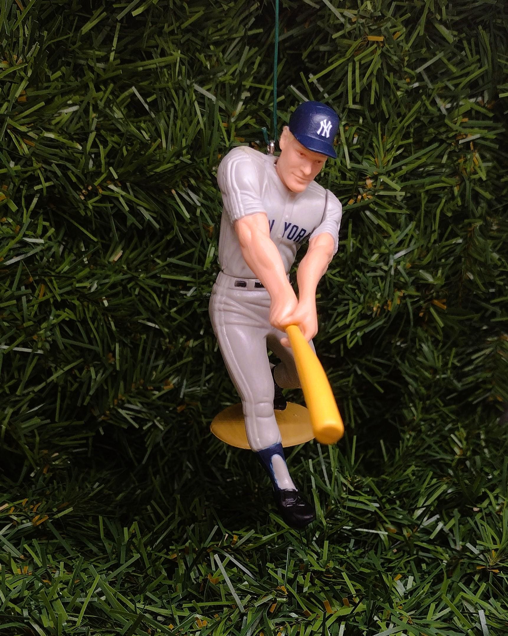 NEW YORK YANKEES Christmas Ornament Roger Maris Unique Gift Idea Xmas Tree Decoration Mlb Baseball Figure